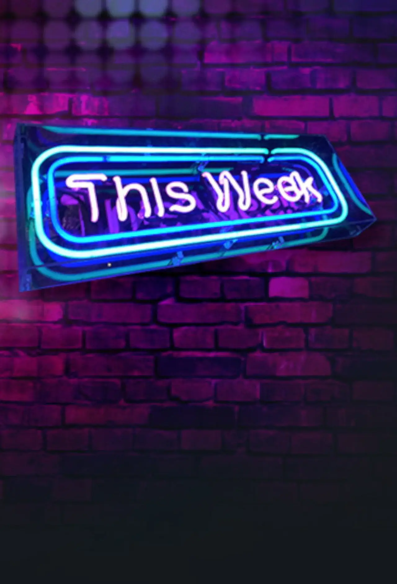 Plakat serialu "This Week"