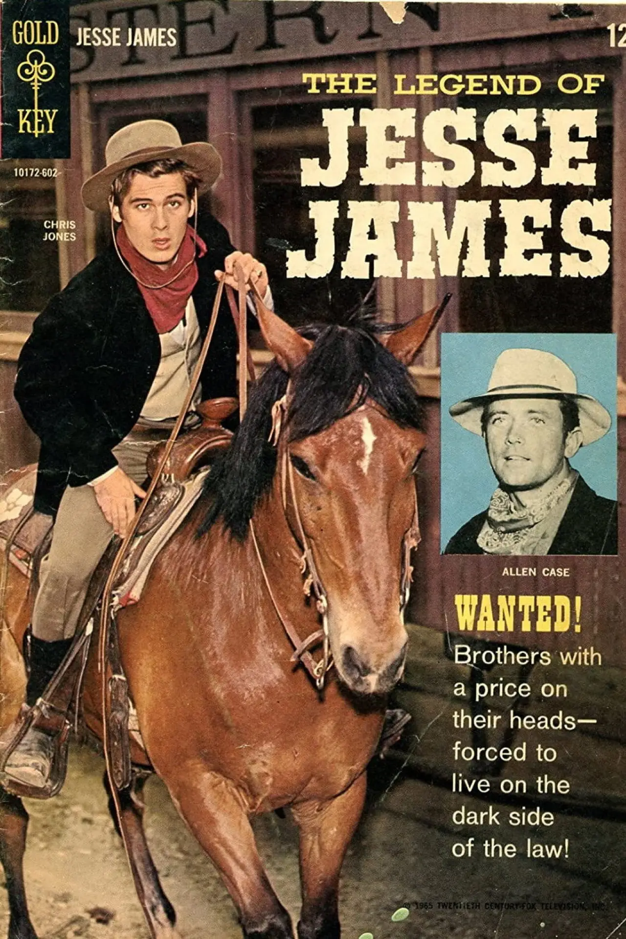 Plakat serialu "The Legend of Jesse James"