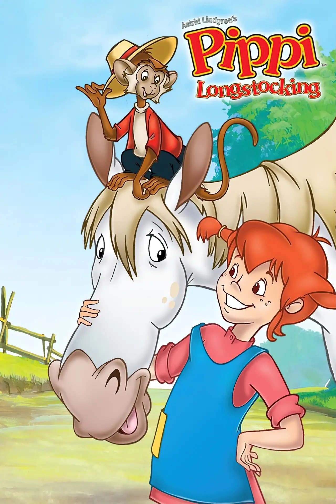 Plakat serialu "Pippi"