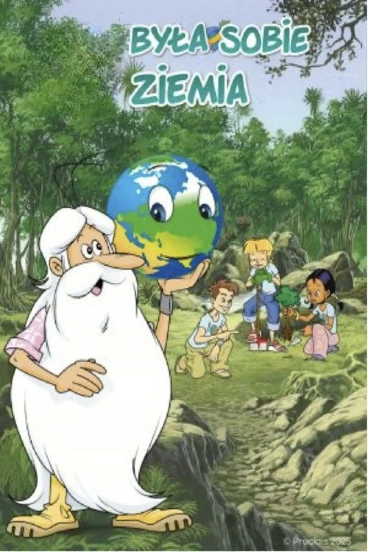 Plakat serialu "Była sobie Ziemia"