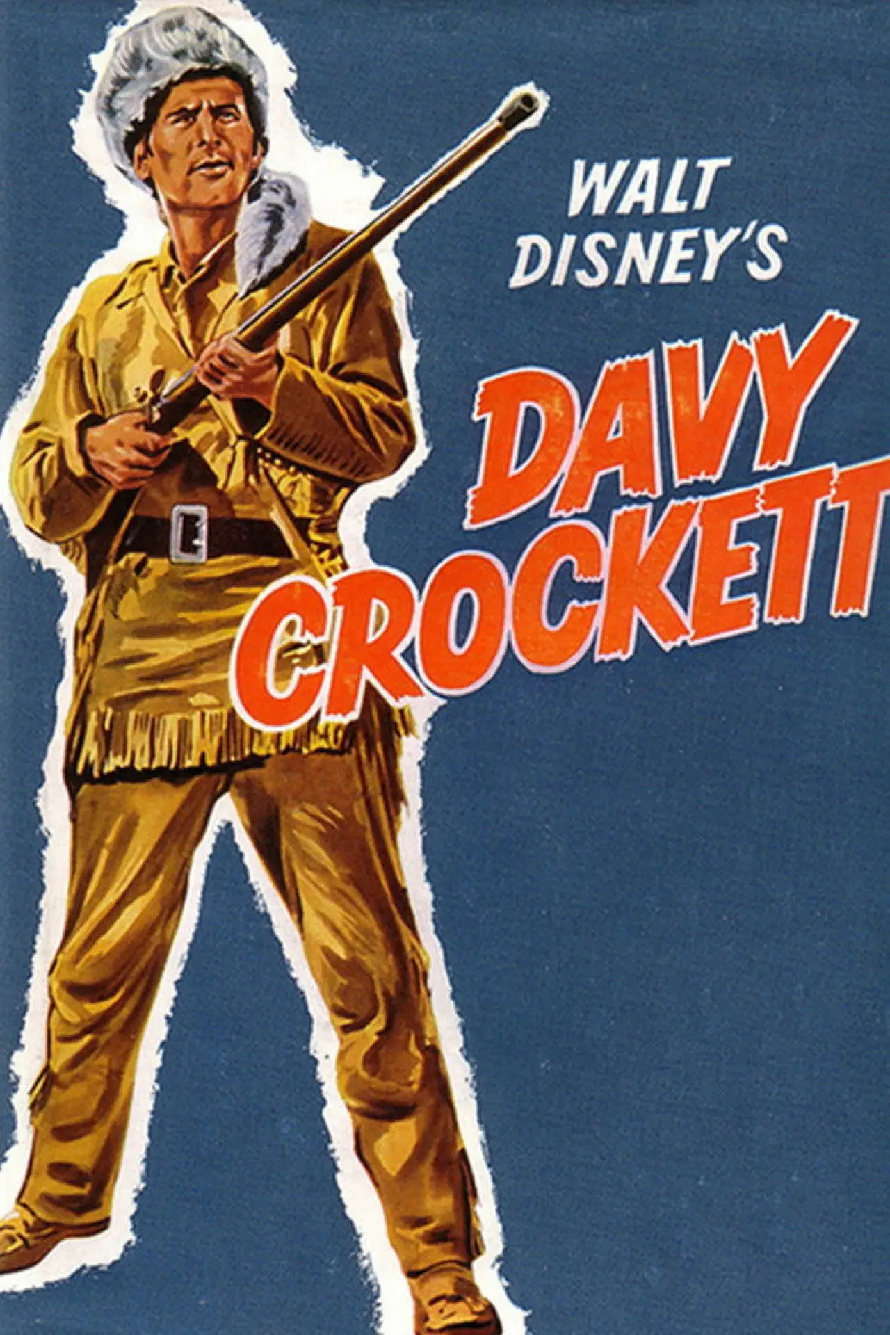 Plakat serialu "Davy Crockett"