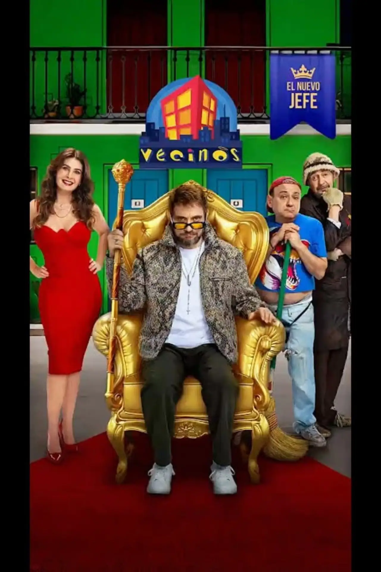 Постер к сериалу "Vecinos"