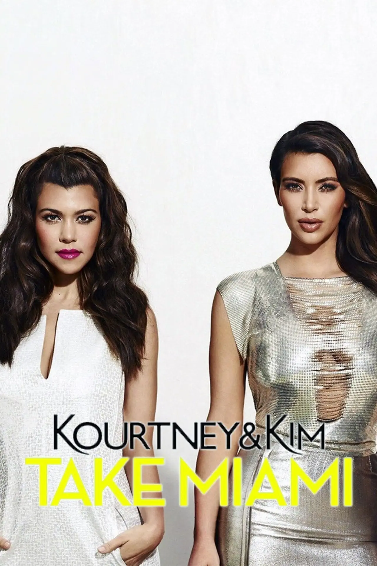 Plakat serialu "Kourtney i Khloé w Miami"