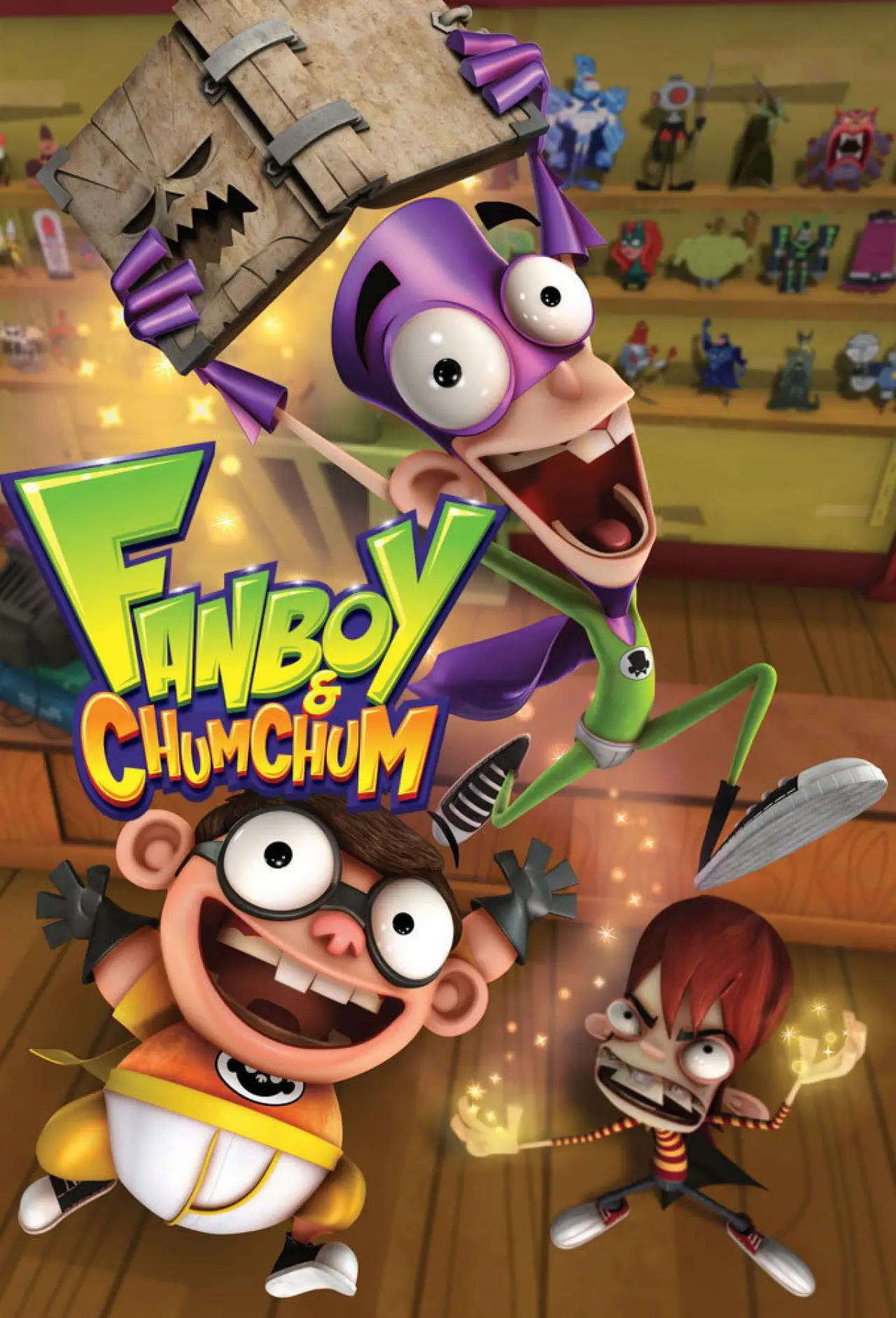 Постер к сериалу "Fanboy i Chum Chum"