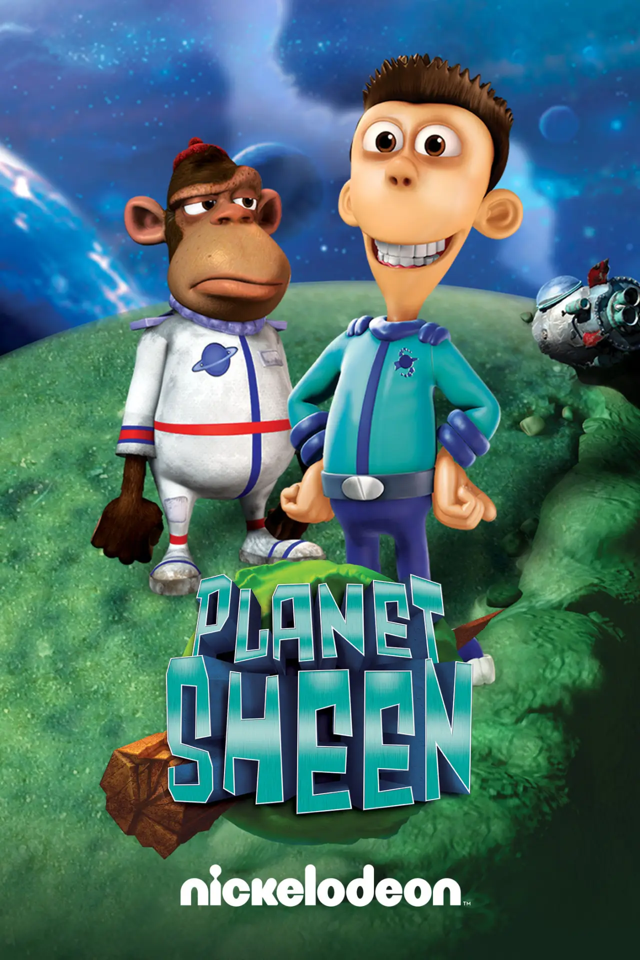 Plakat serialu "Planeta Sheena"