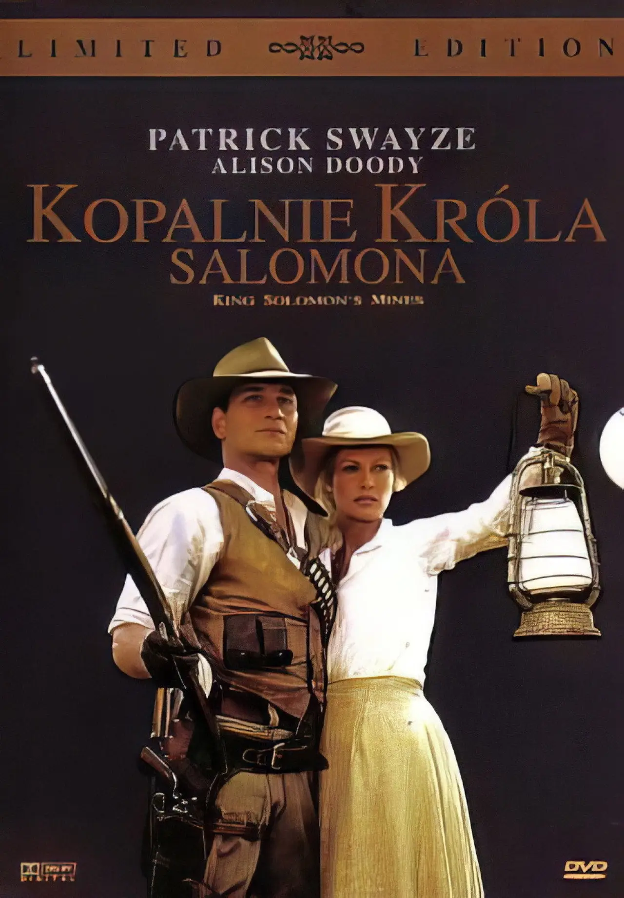 Plakat serialu "Kopalnie króla Salomona"