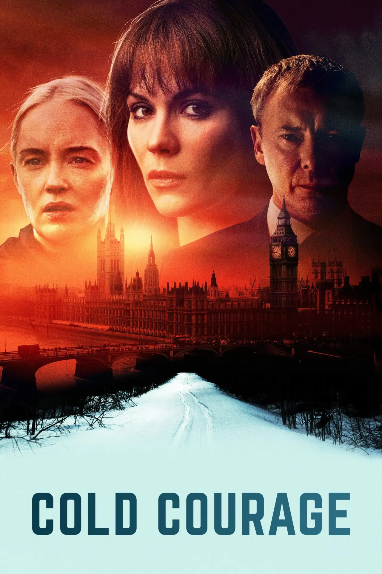 Plakat serialu "Cold Courage"