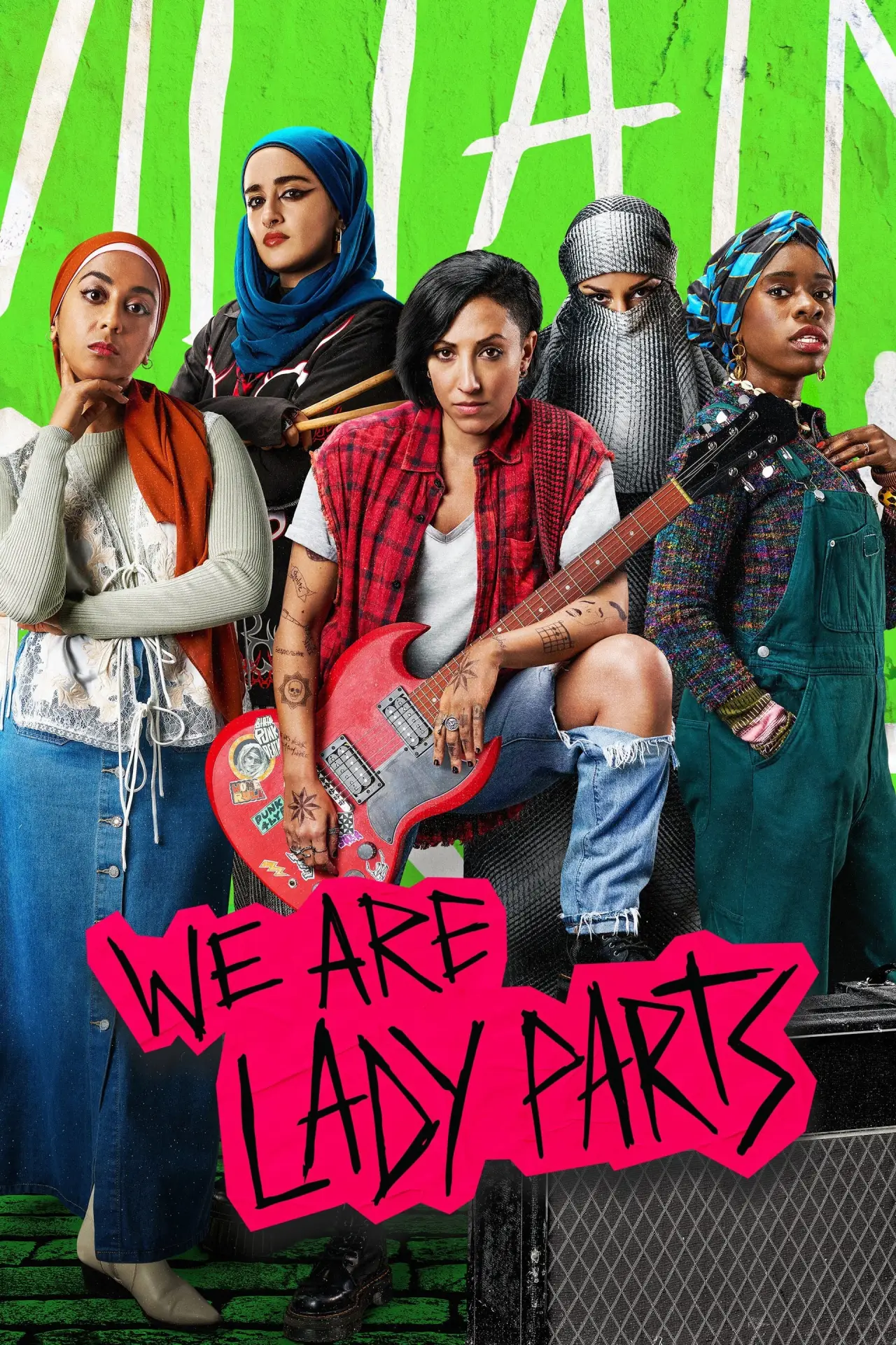 Plakat serialu "Jesteśmy Lady Parts"