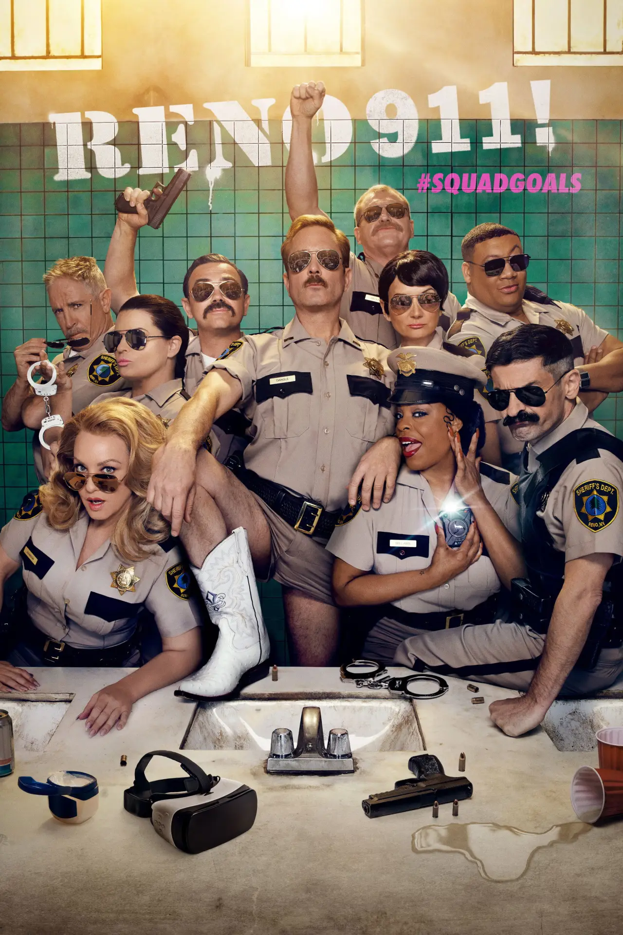Plakat serialu "Reno 911!"