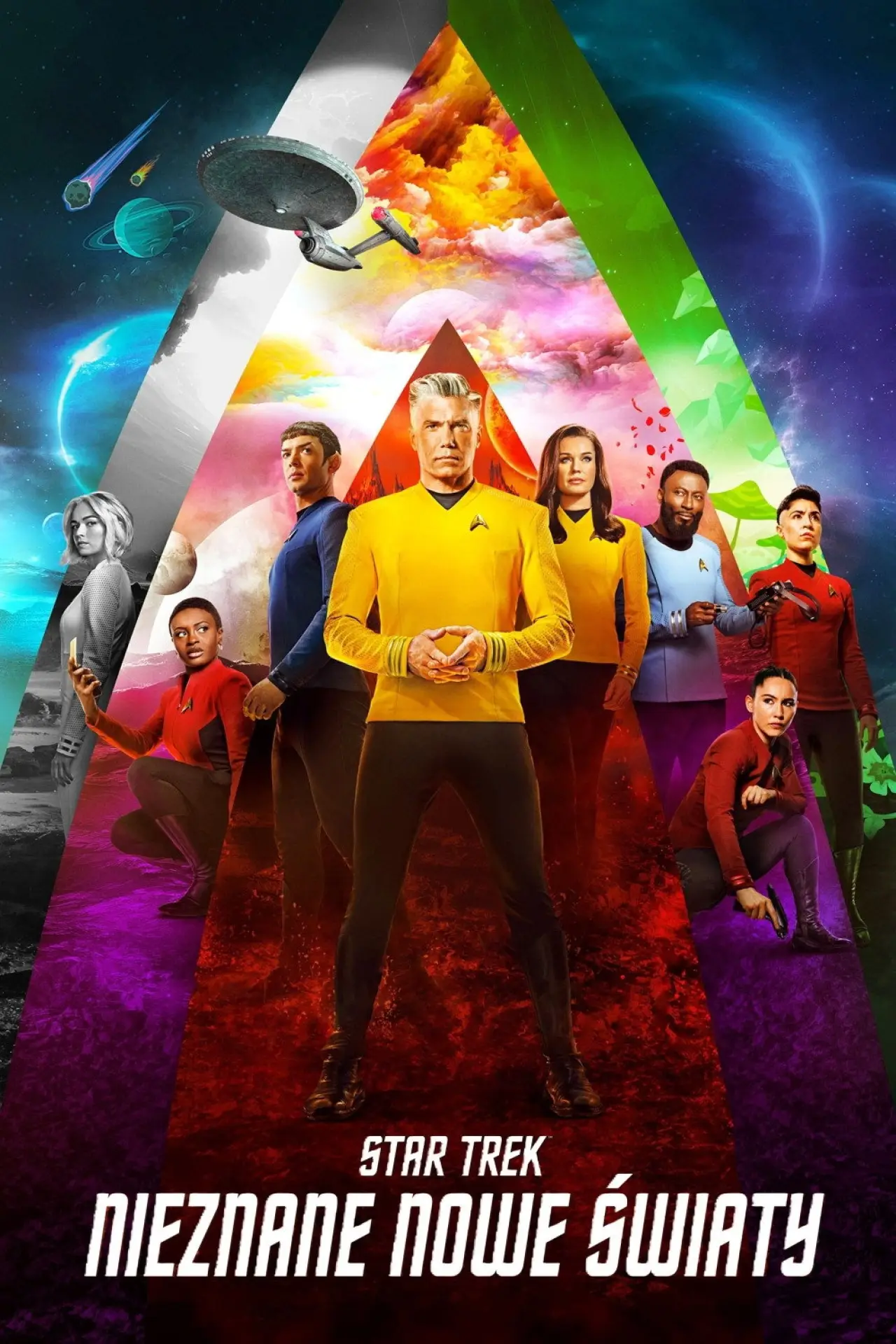 Постер к сериалу "Star Trek: Nieznane nowe światy"