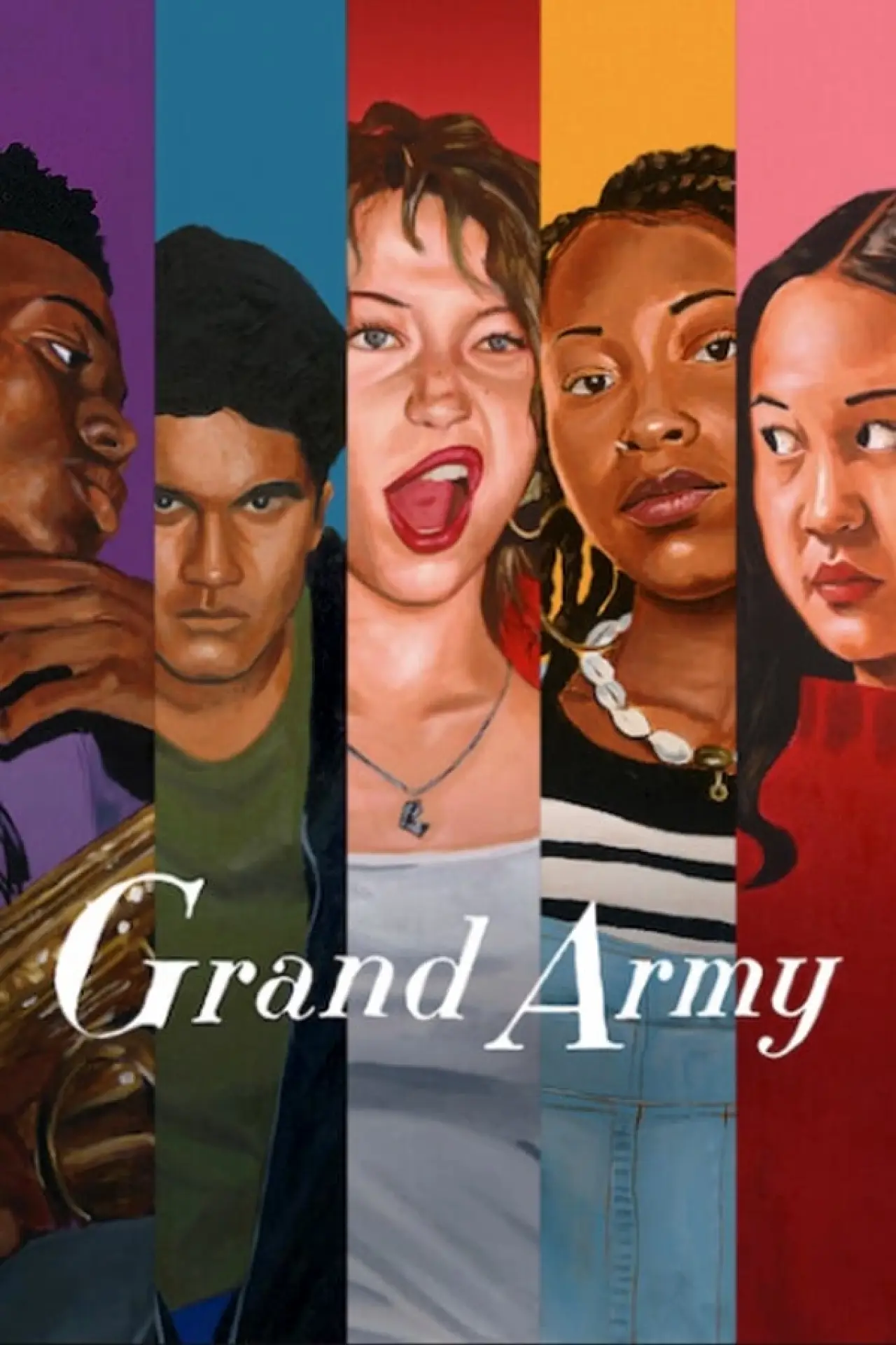 Plakat serialu "Grand Army"