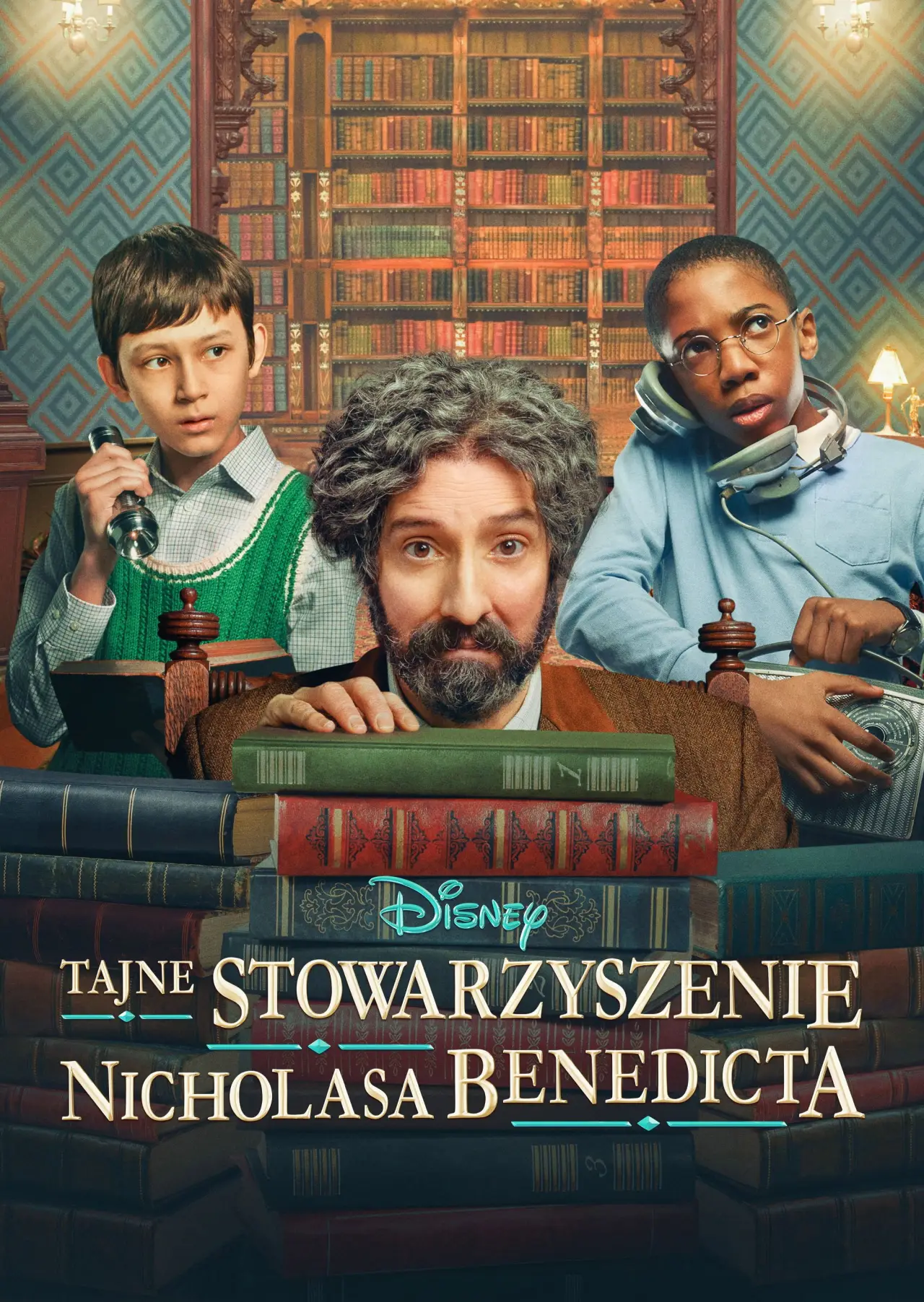 Постер к сериалу "Tajne Stowarzyszenie Nicholasa Benedicta"