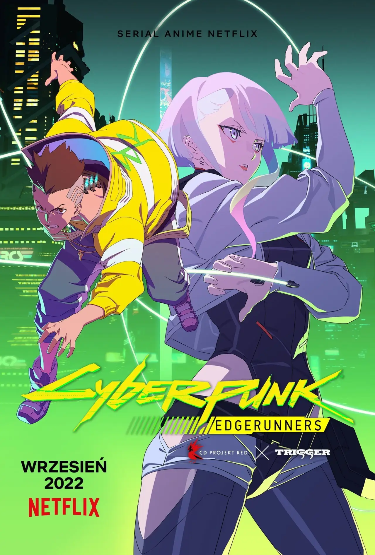 Постер к сериалу "Cyberpunk: Edgerunners"