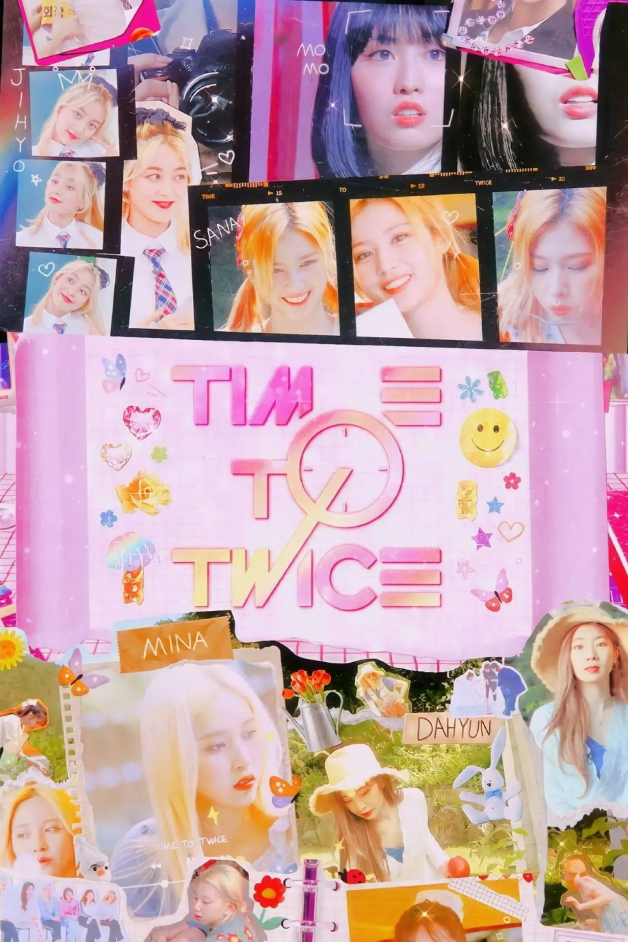 Plakat serialu "TIME TO TWICE"