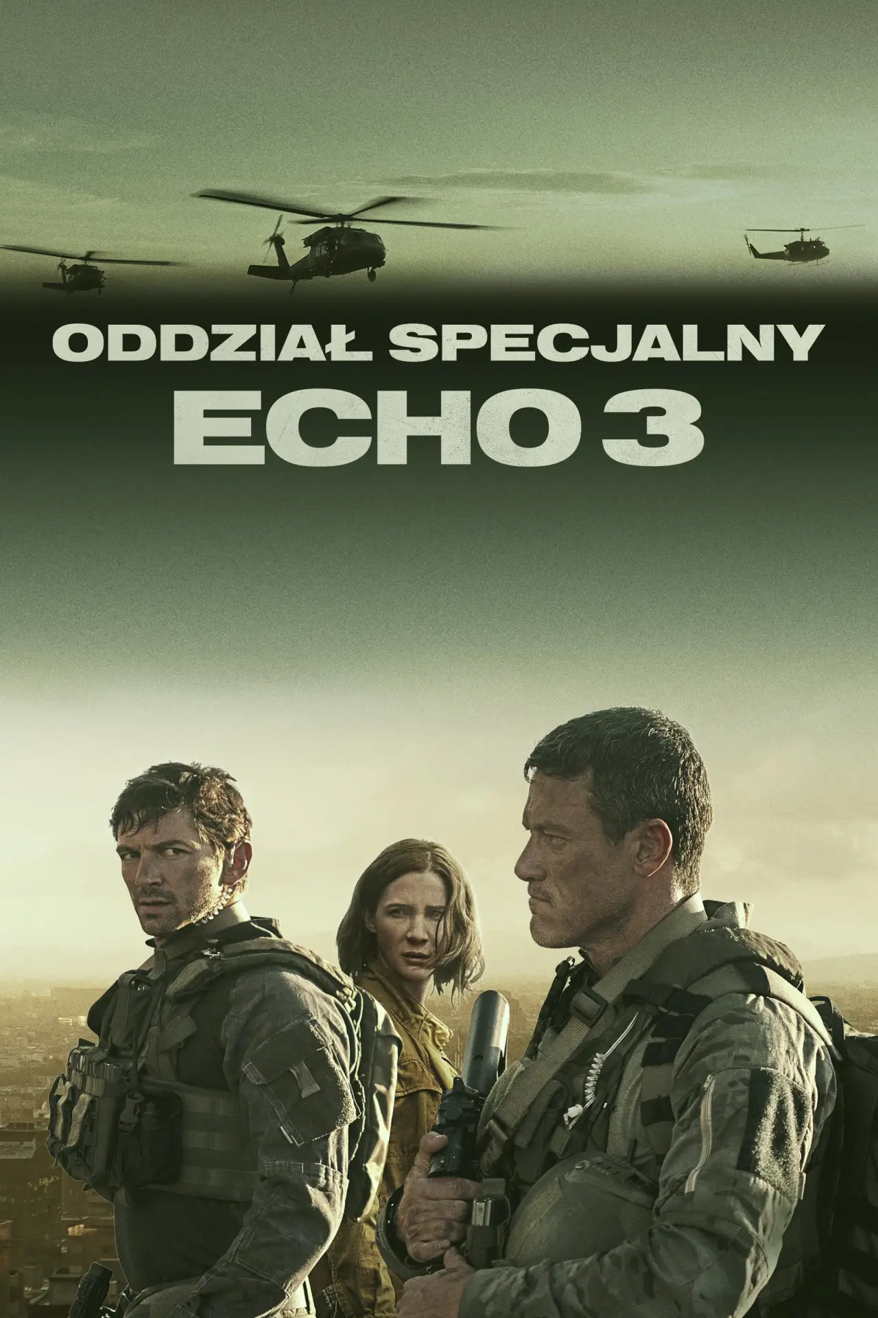 Plakat serialu "Oddział Specjalny Echo 3"