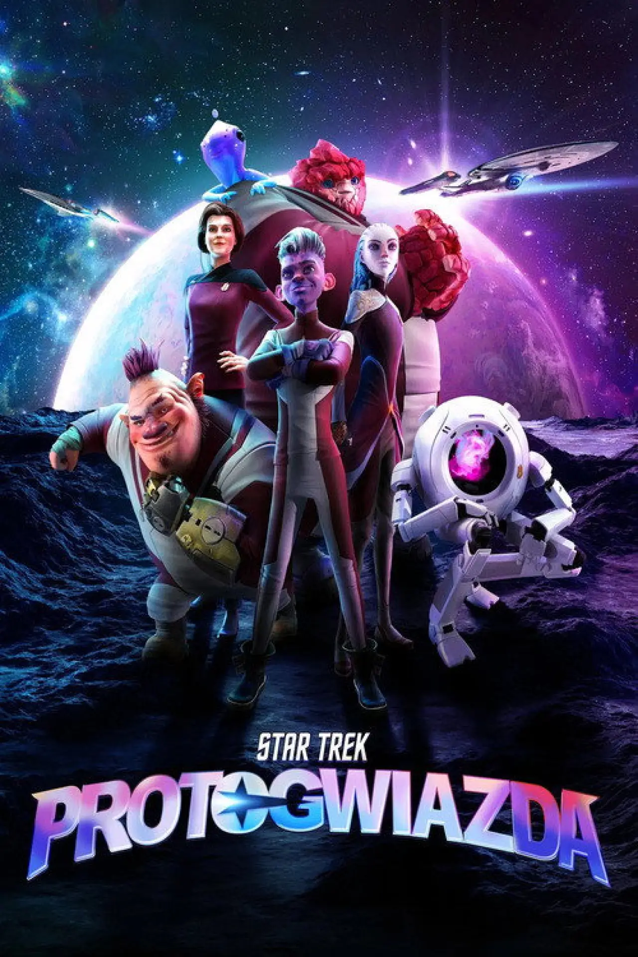 Plakat serialu "Star Trek: Protogwiazda"