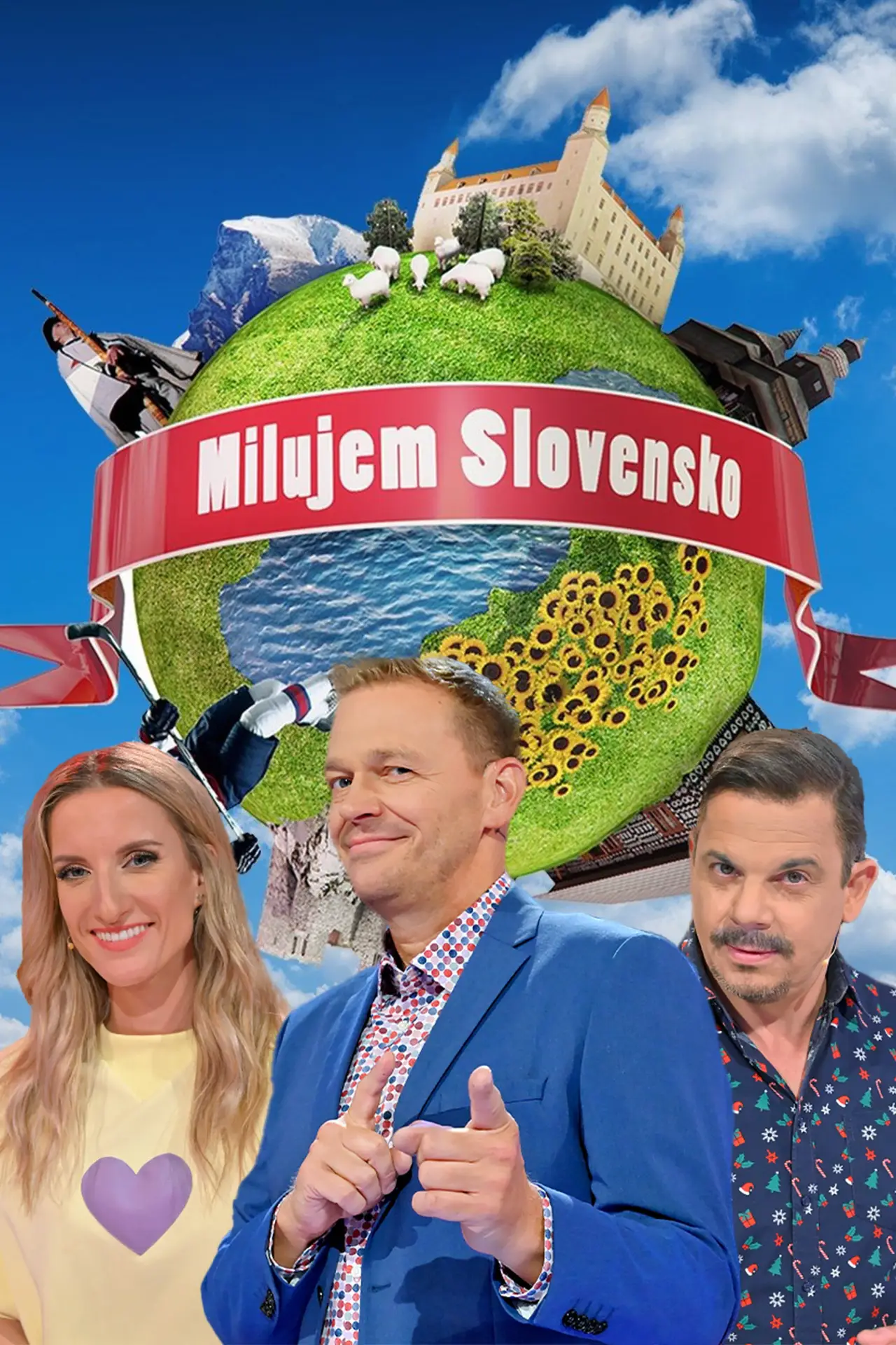 Plakat serialu "Milujem Slovensko"