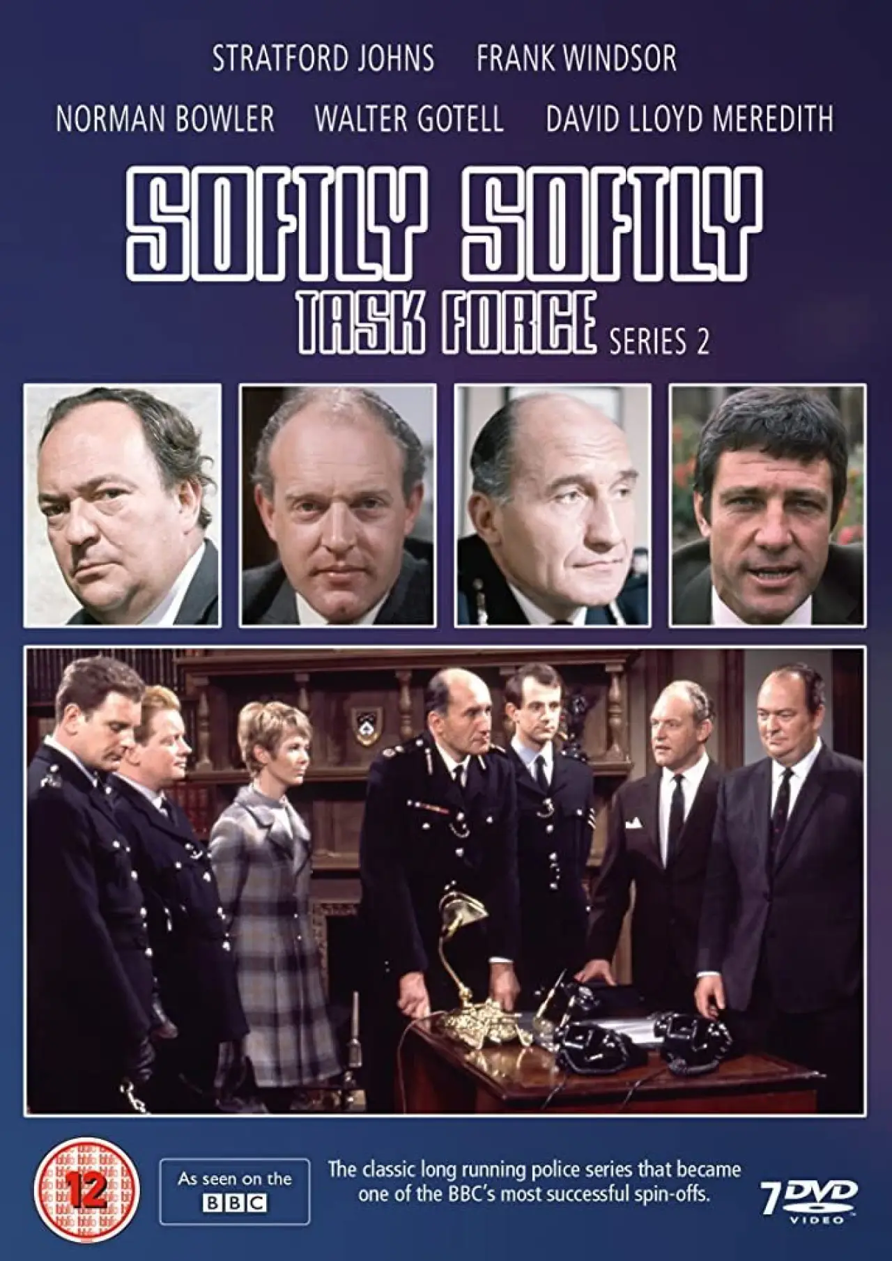 Plakat serialu "Softly Softly: Task Force"