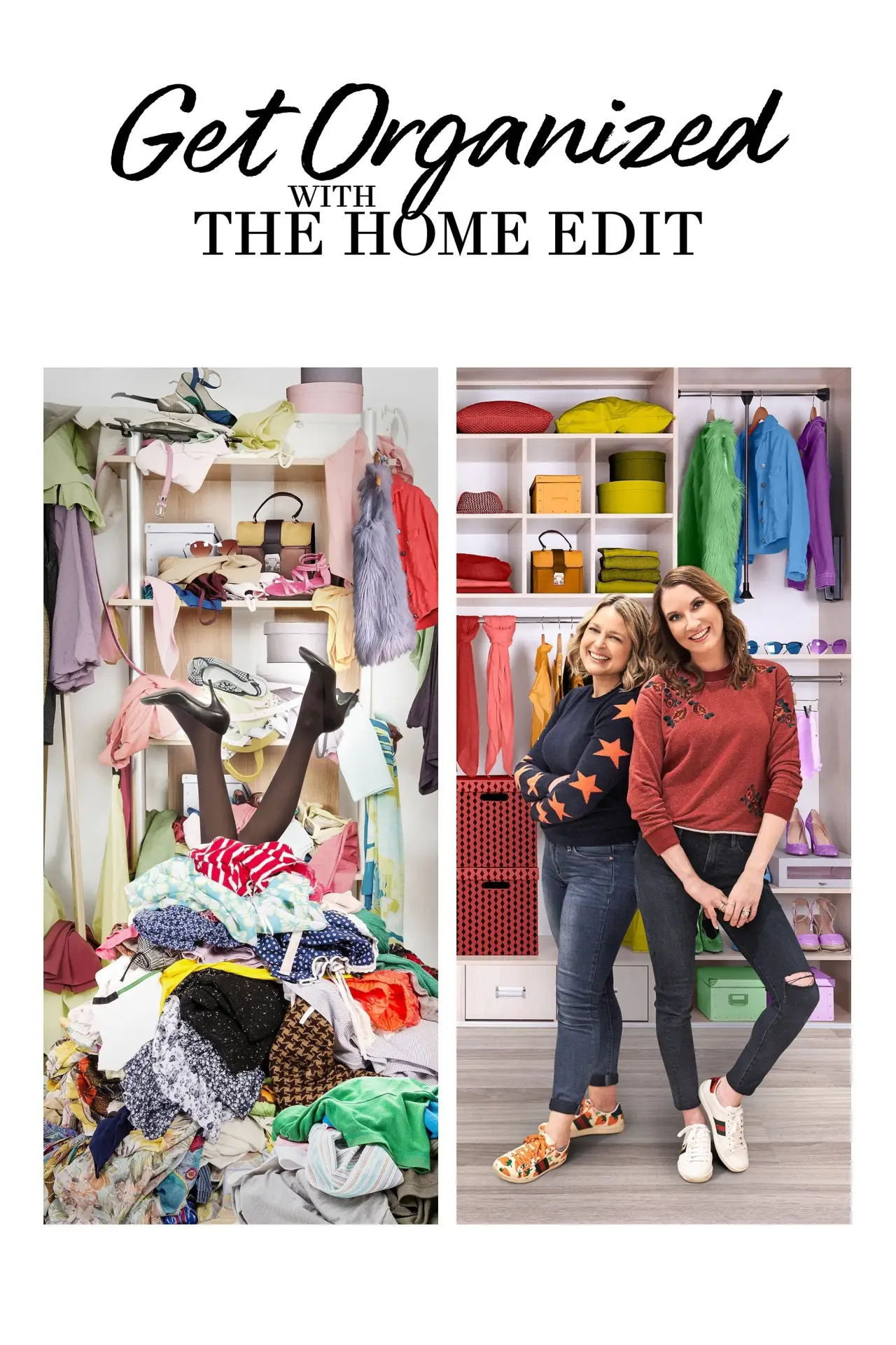 Plakat serialu "Zorganizuj się z The Home Edit"