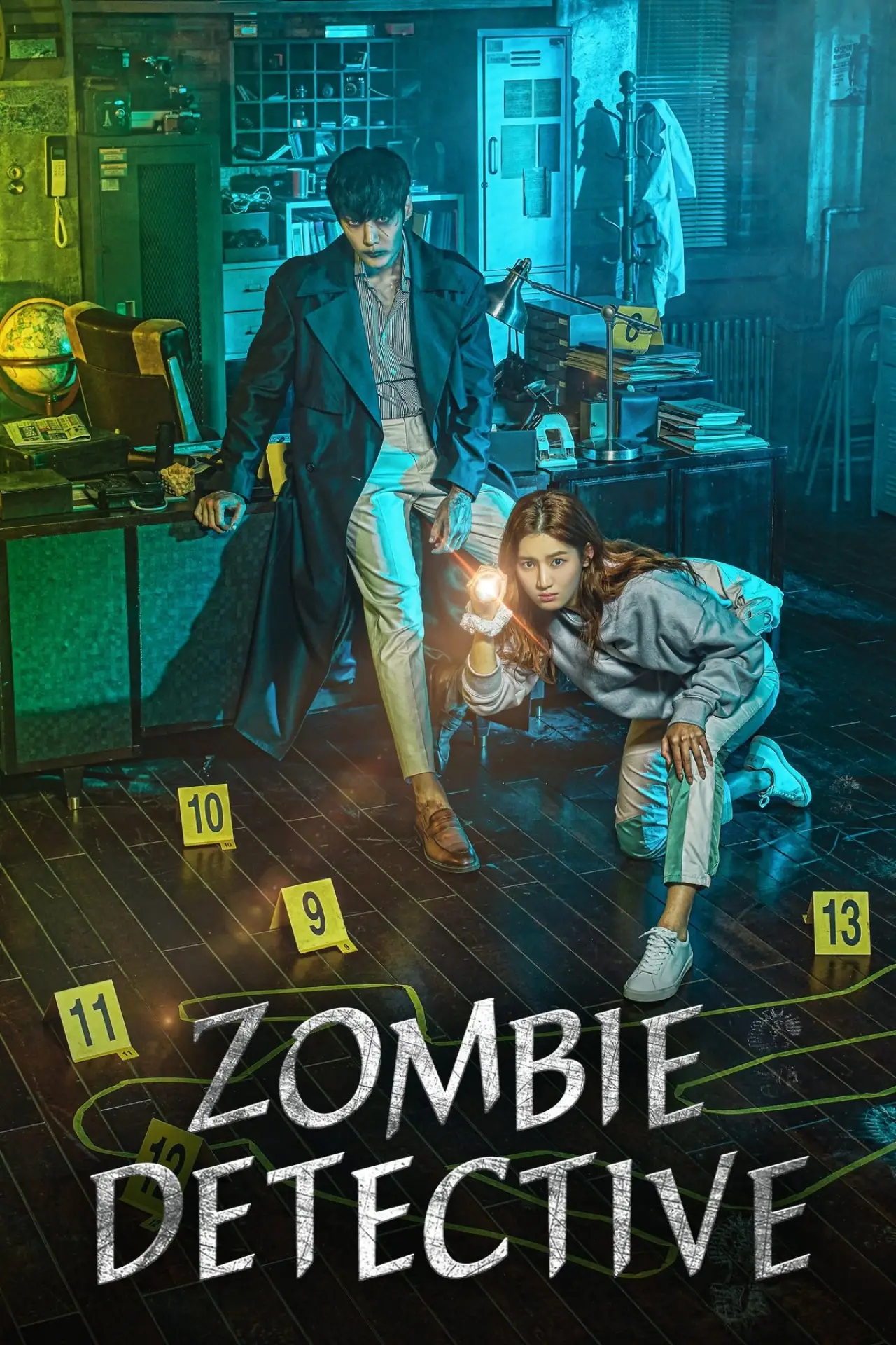 Plakat serialu "Detektyw zombie"