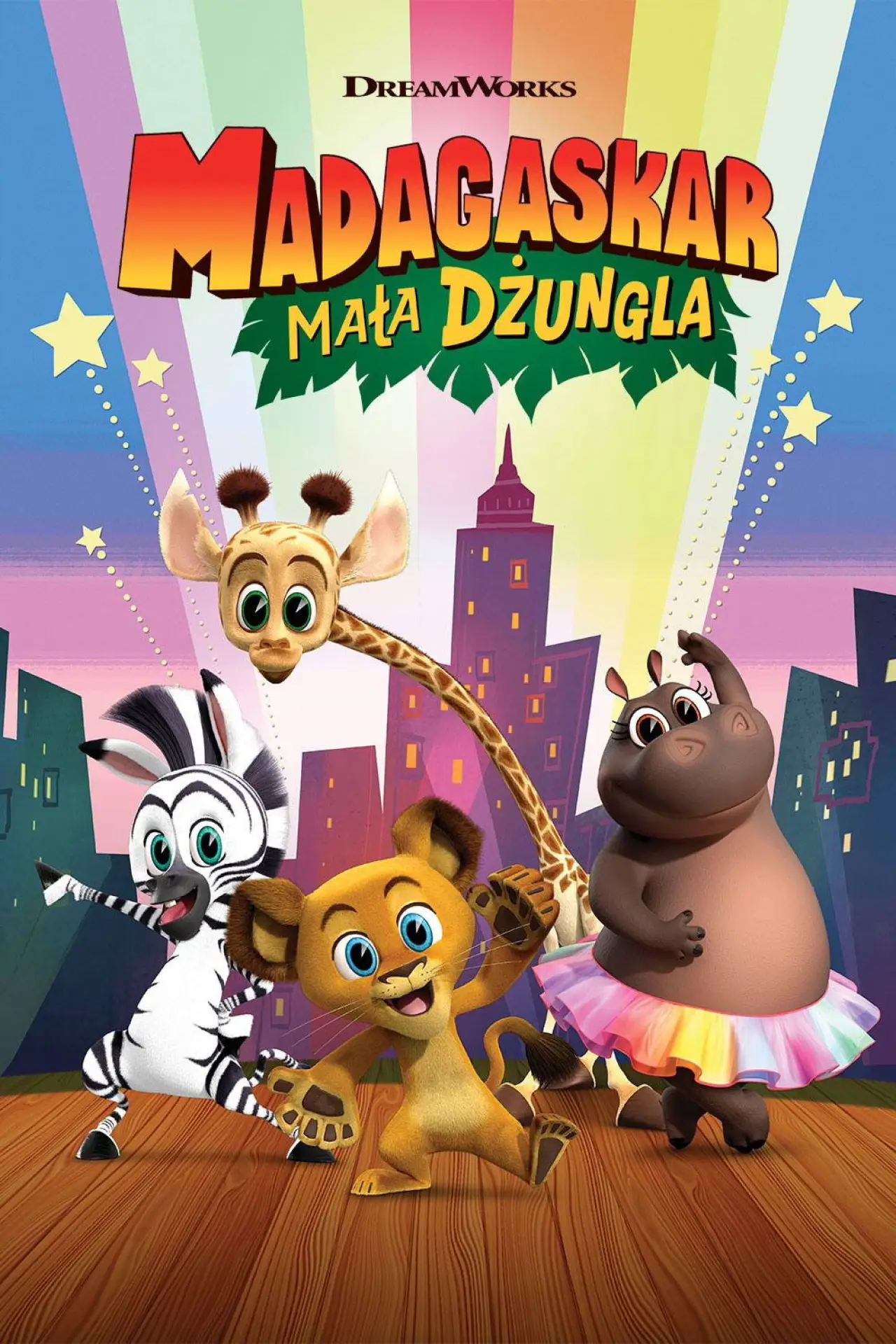 Постер к сериалу "Madagaskar: mała dżungla"
