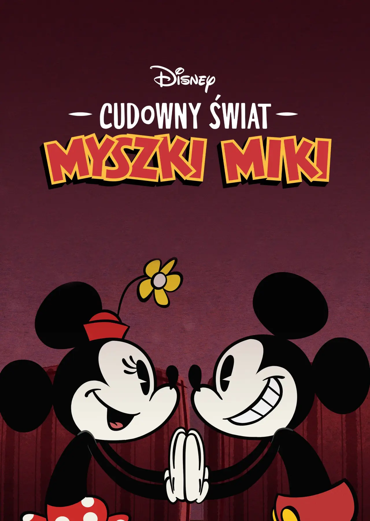 Plakat serialu "Cudowny Świat Myszki Miki"