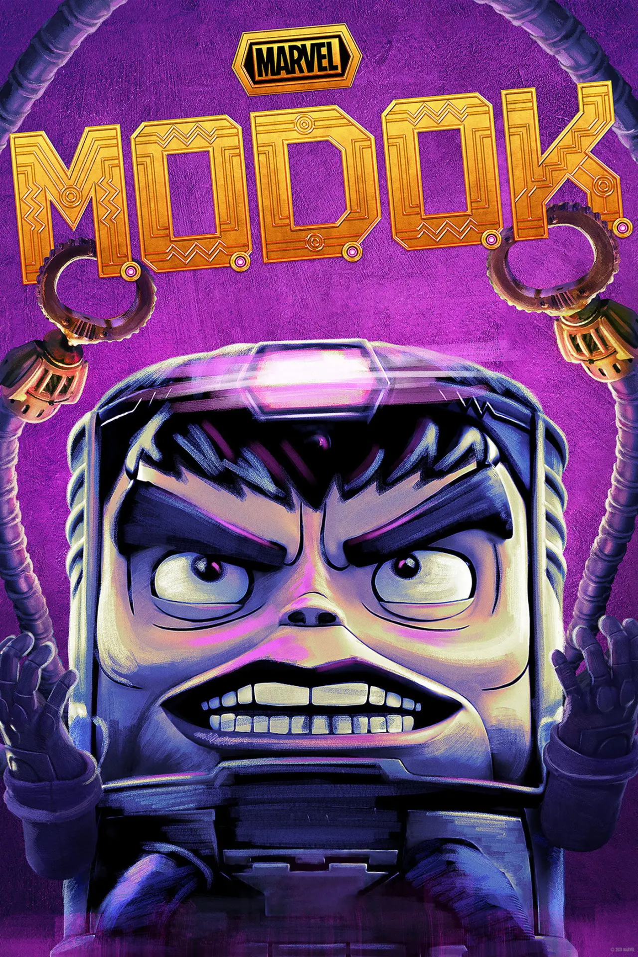 Plakat serialu "M.O.D.O.K."