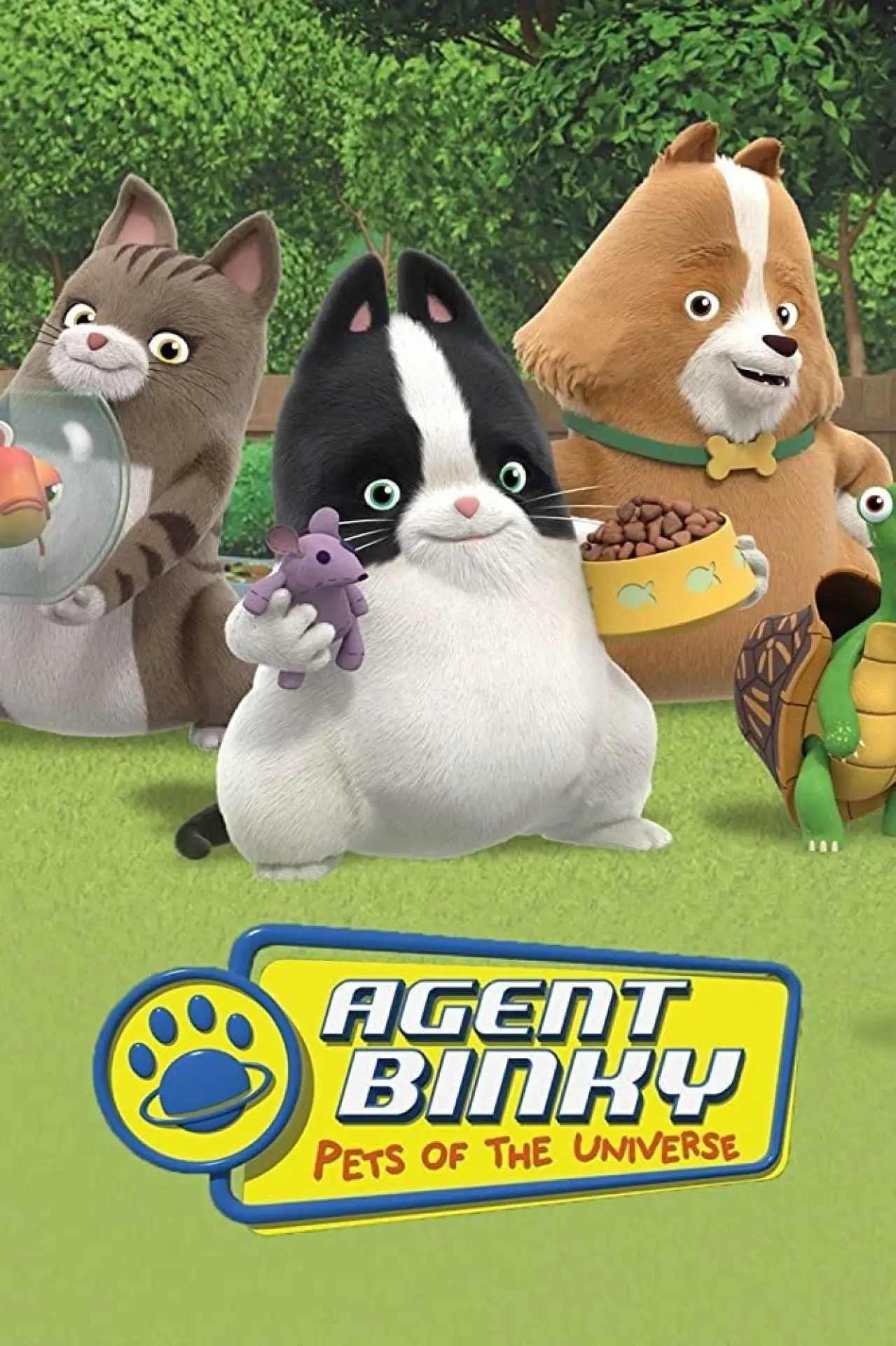 Plakat serialu "Agent Binky: Pets of the Universe"