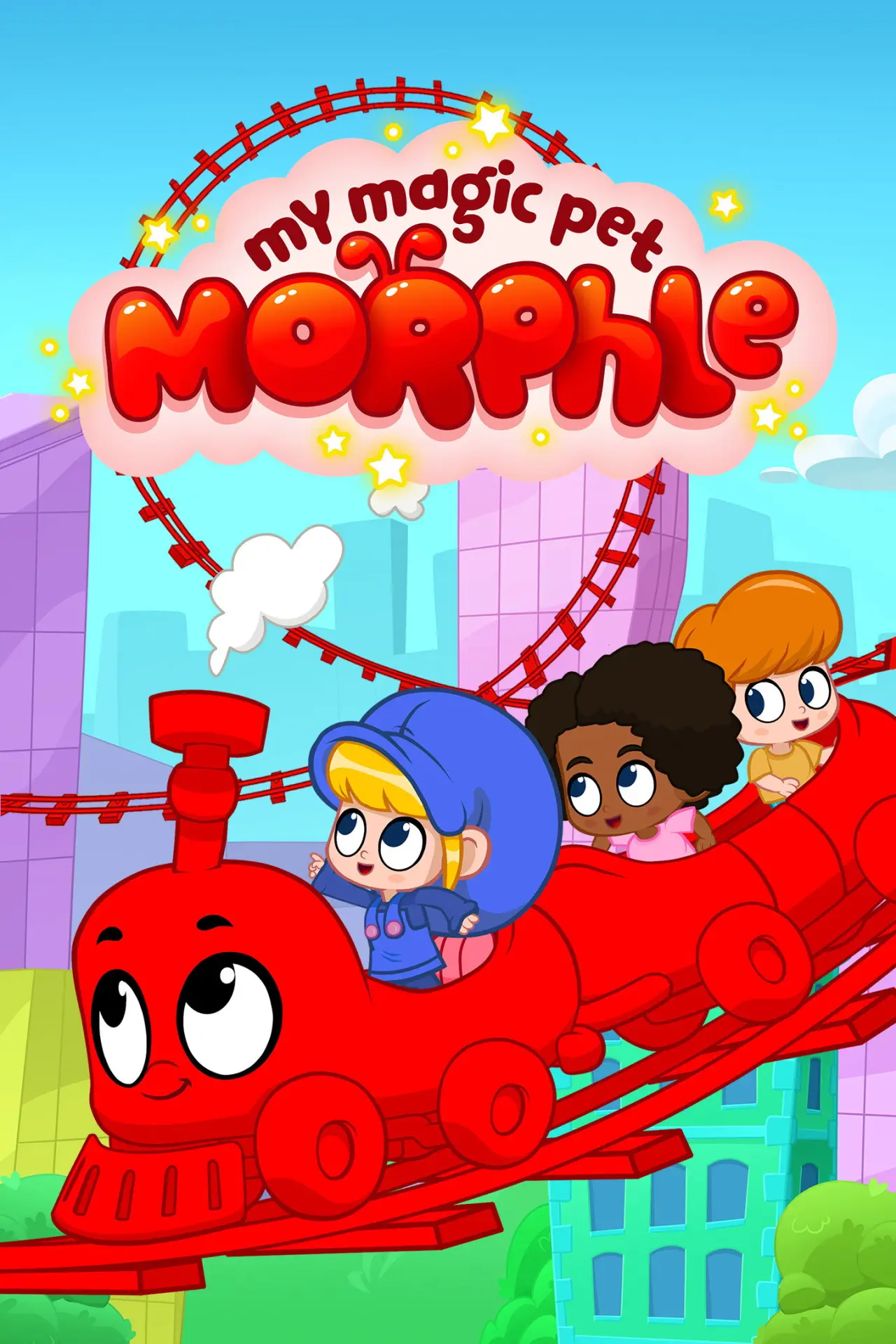 Plakat serialu "Morphle"