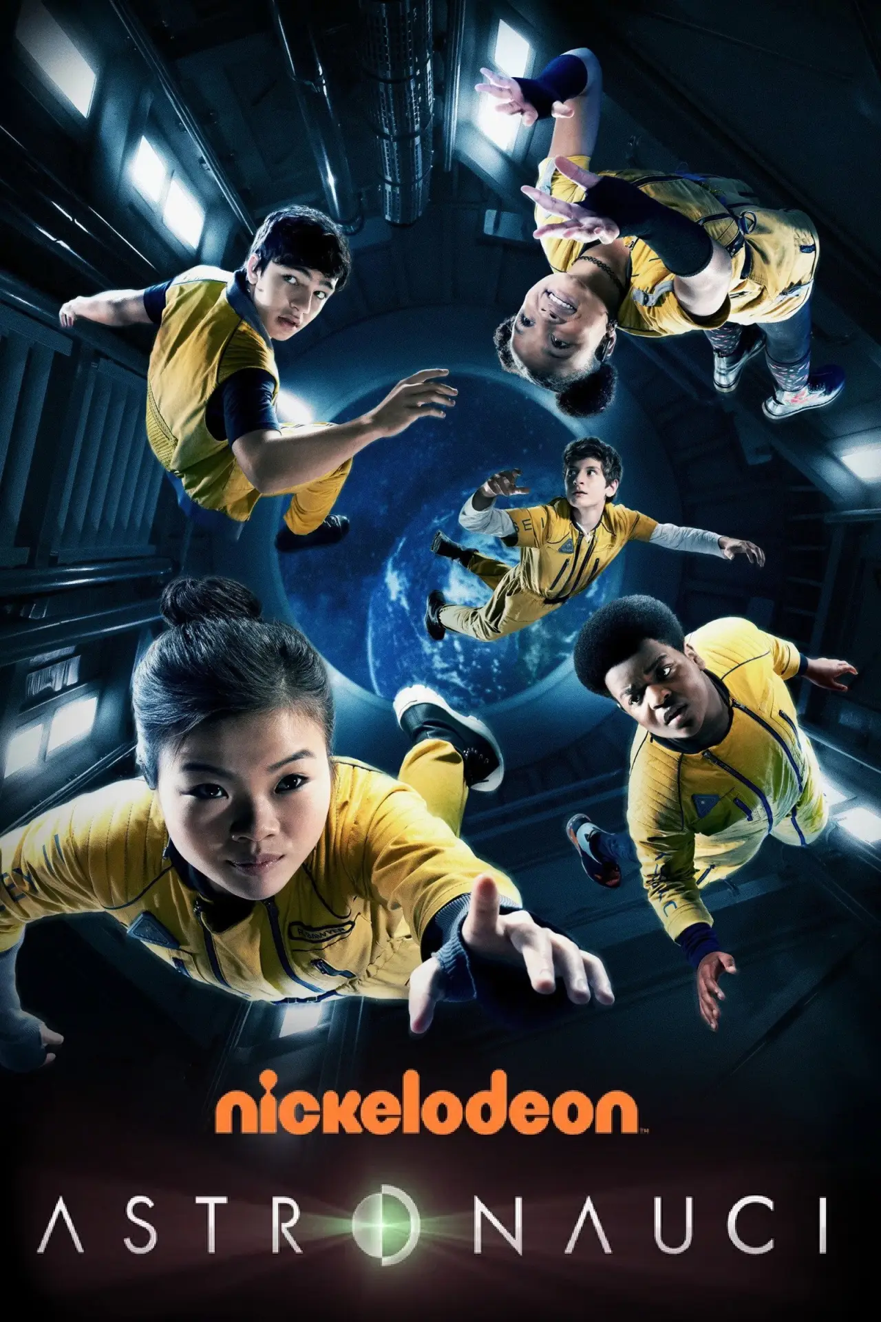 Plakat serialu "Astronauci"