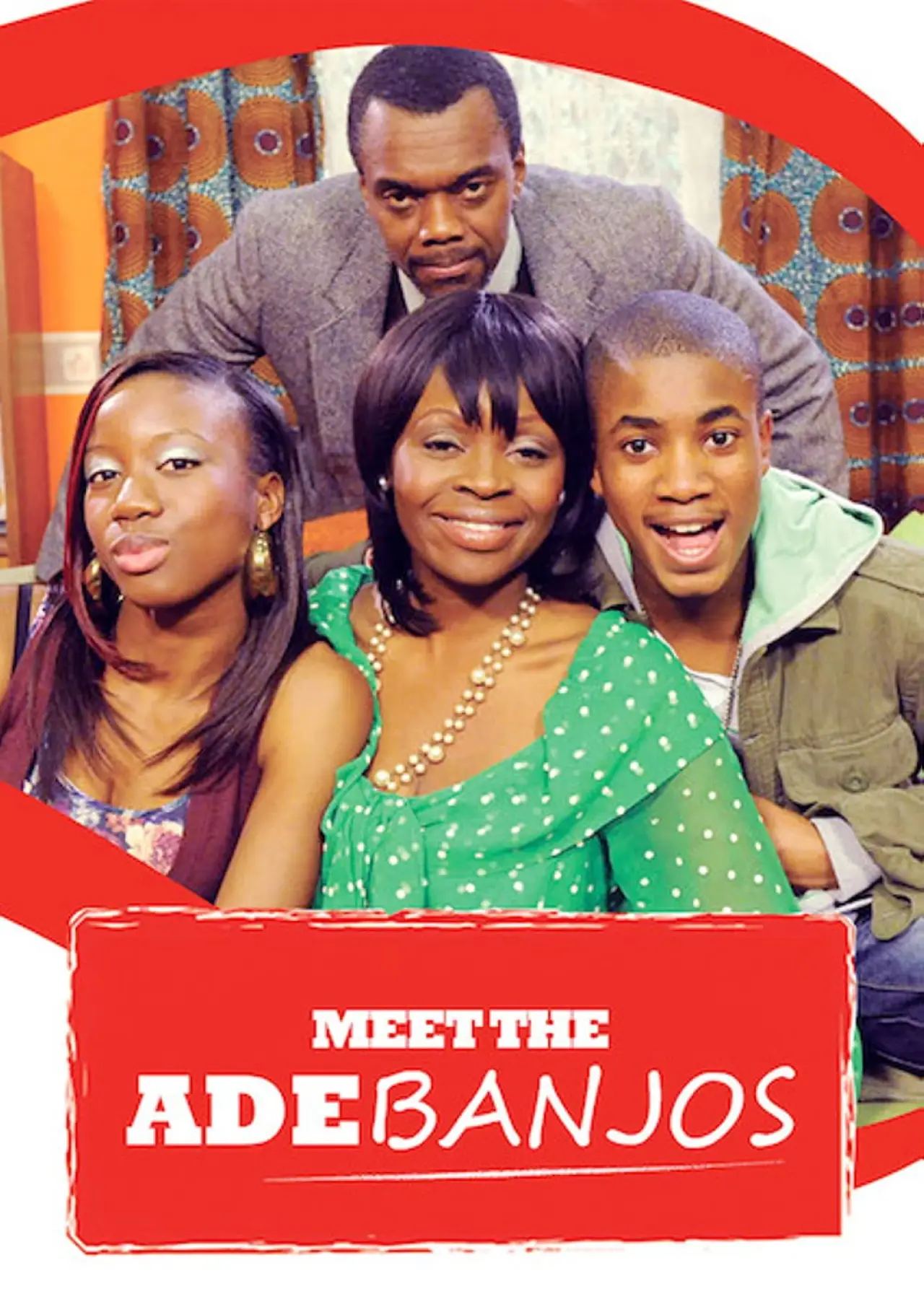 Plakat serialu "Meet the Adebanjos"