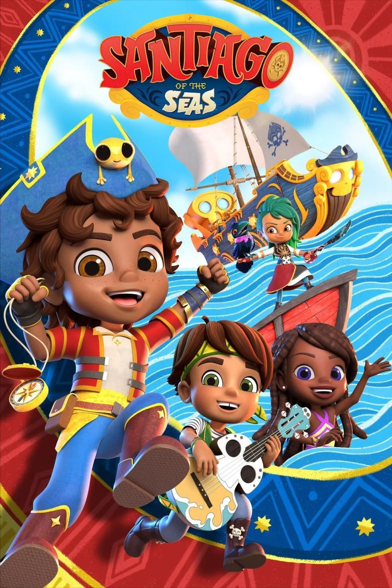 Plakat serialu "Santiago z mórz"