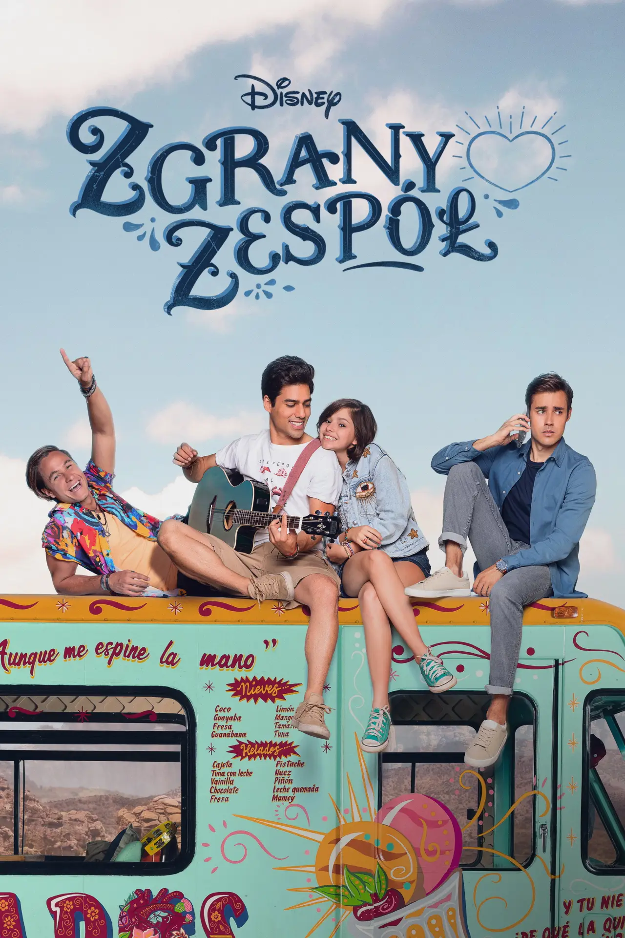 Plakat serialu "Zgrany zespół"