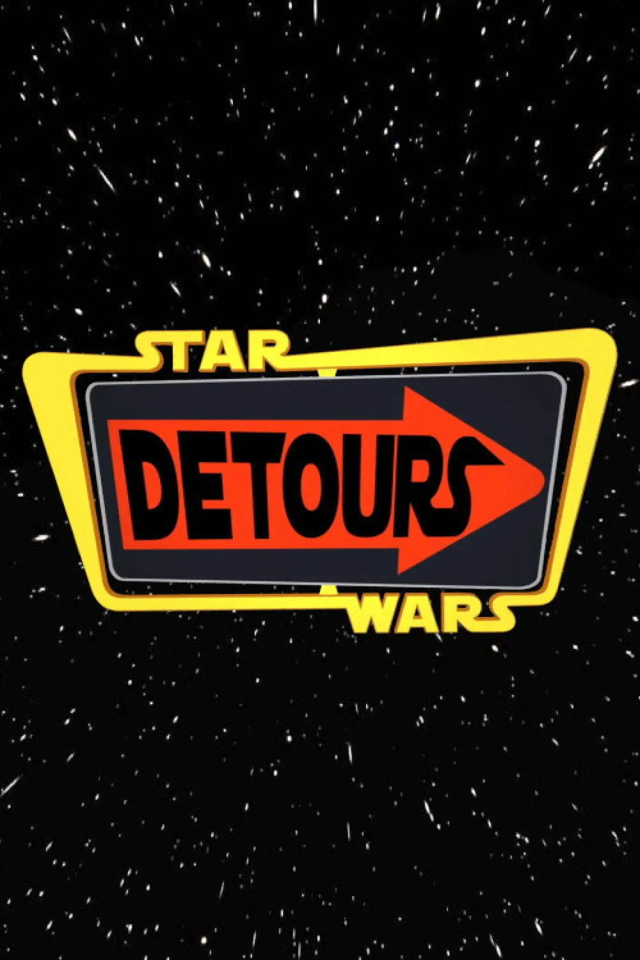 Plakat serialu "Star Wars Detours"