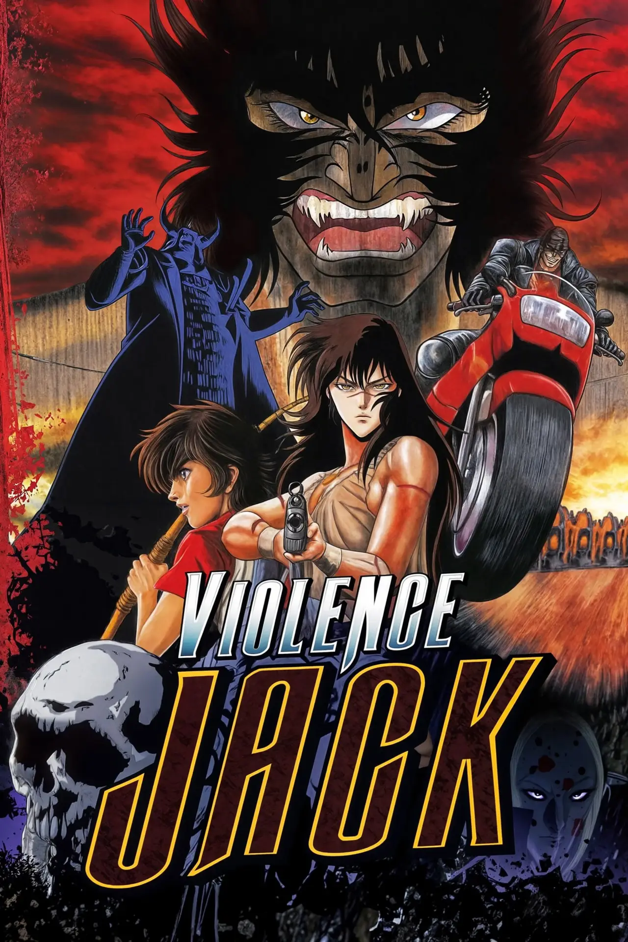 Plakat serialu "Violence Jack"