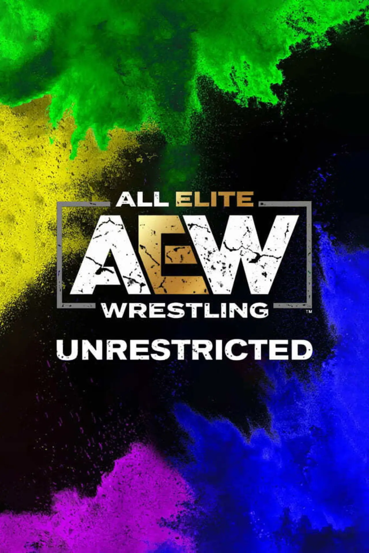 Plakat serialu "AEW Unrestricted"