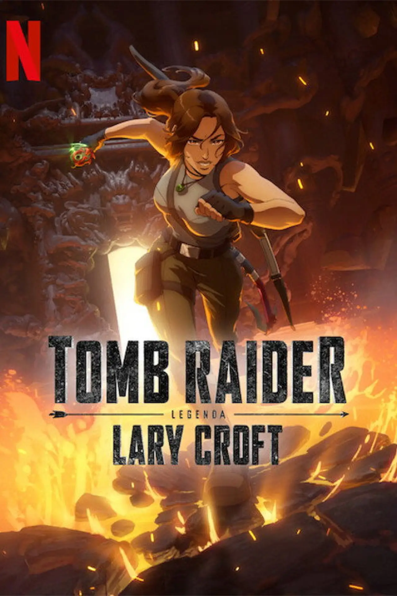 Постер к сериалу "Tomb Raider: Legenda Lary Croft"