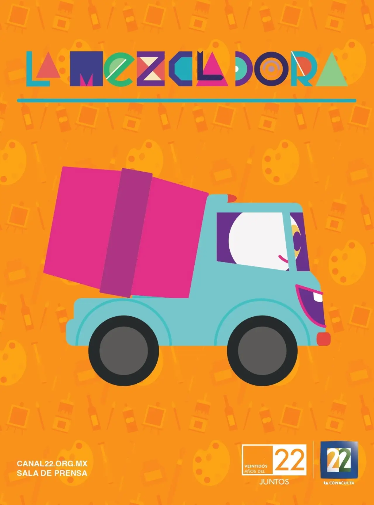 Plakat serialu "La Mezcladora"