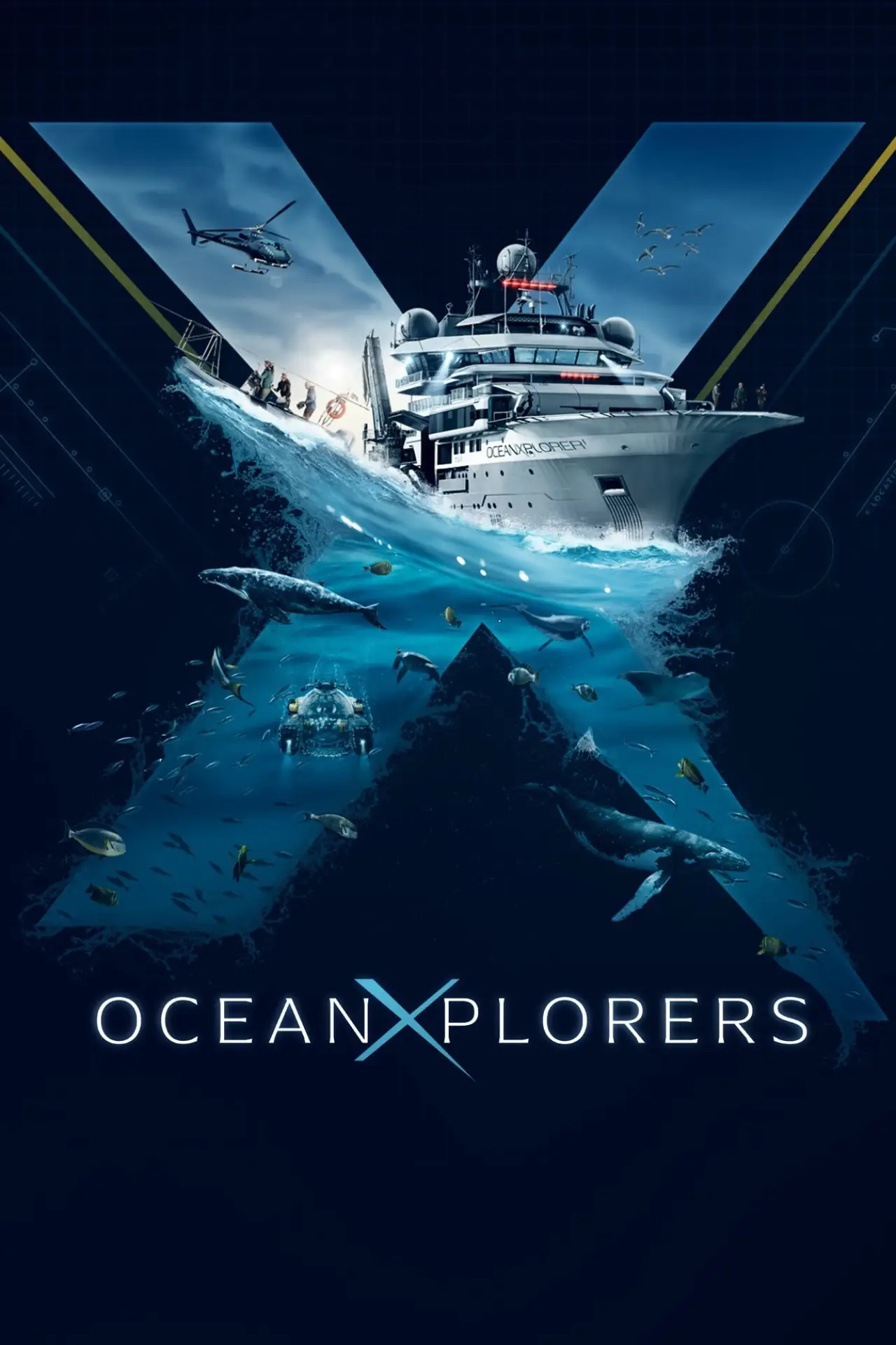 Plakat serialu "OceanXplorers"