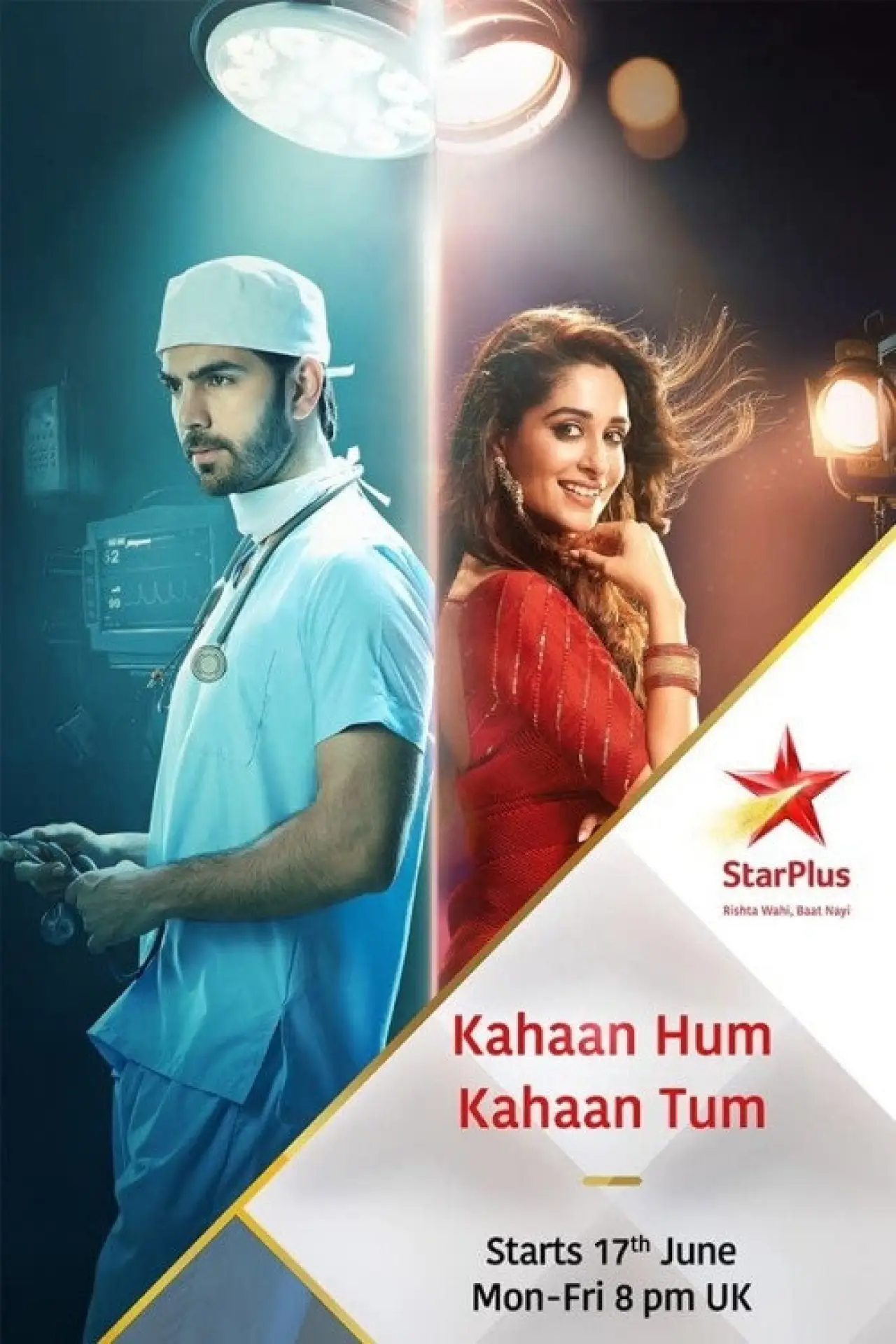 Plakat serialu "Kahaan Hum Kahaan Tum"