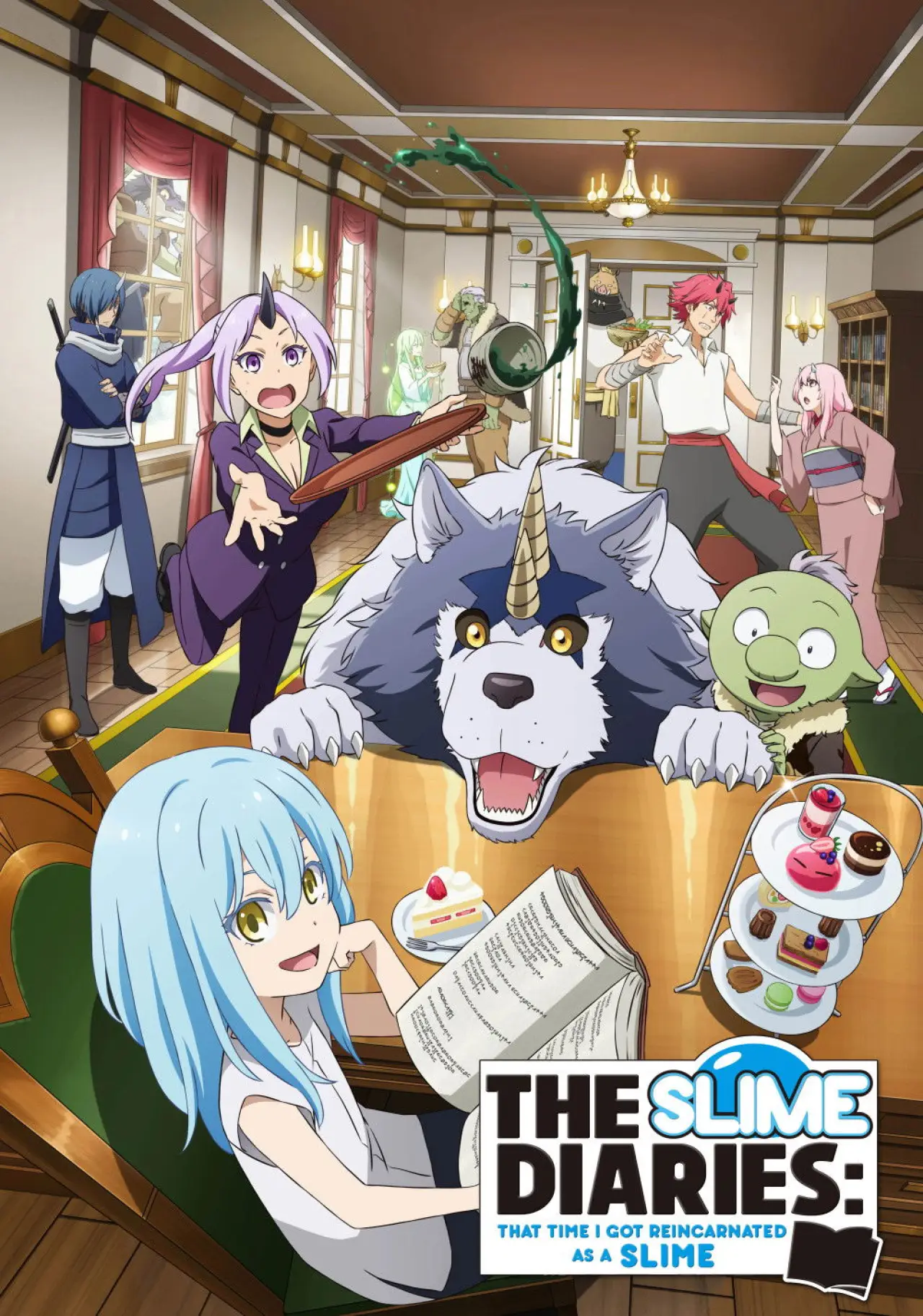 Постер к сериалу "Tensura Nikki: Tensei shitara Slime Datta Ken"