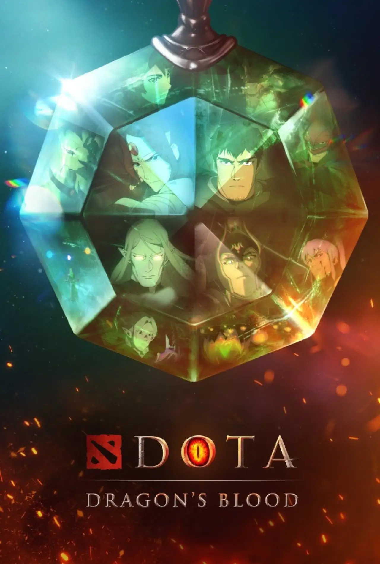 Постер к сериалу "DOTA: Dragon