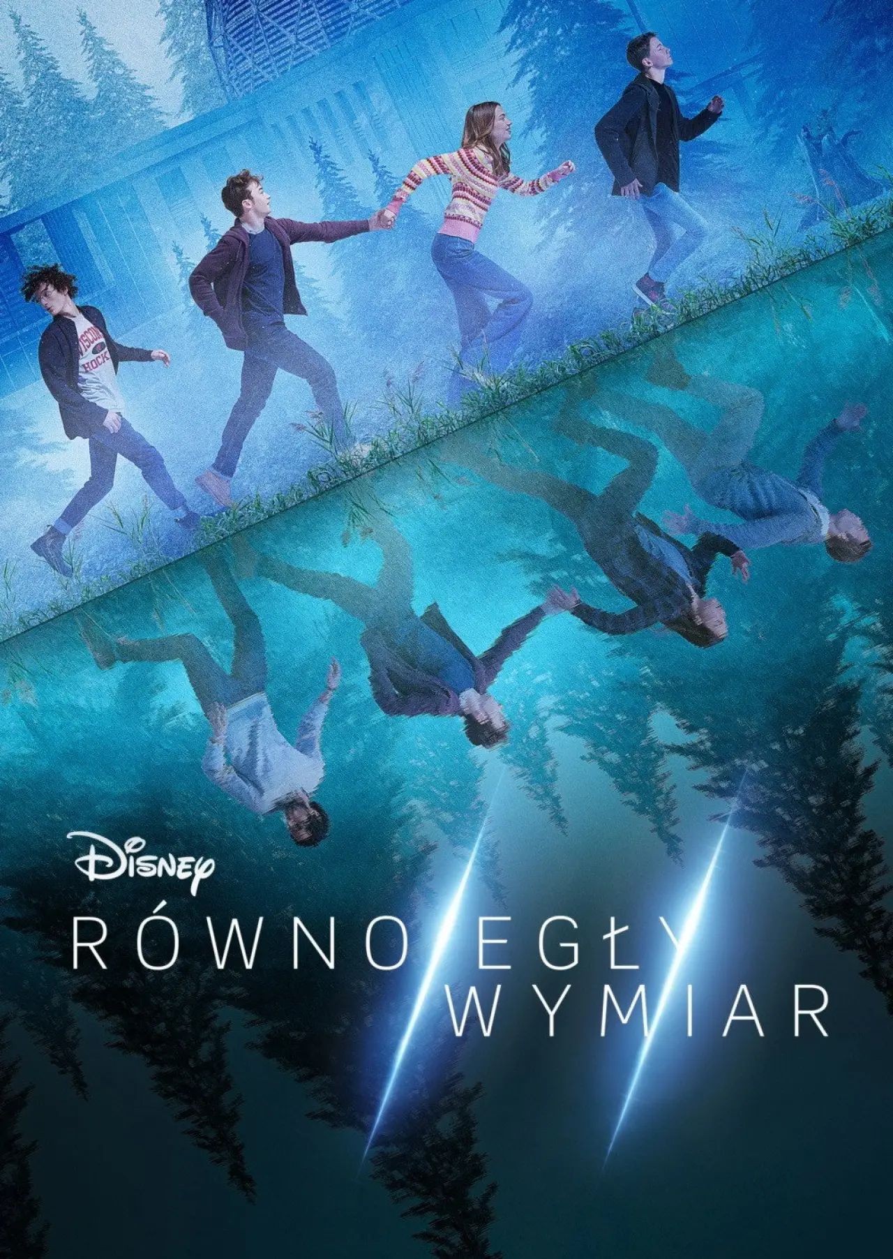 Plakat serialu "Równoległy Wymiar"