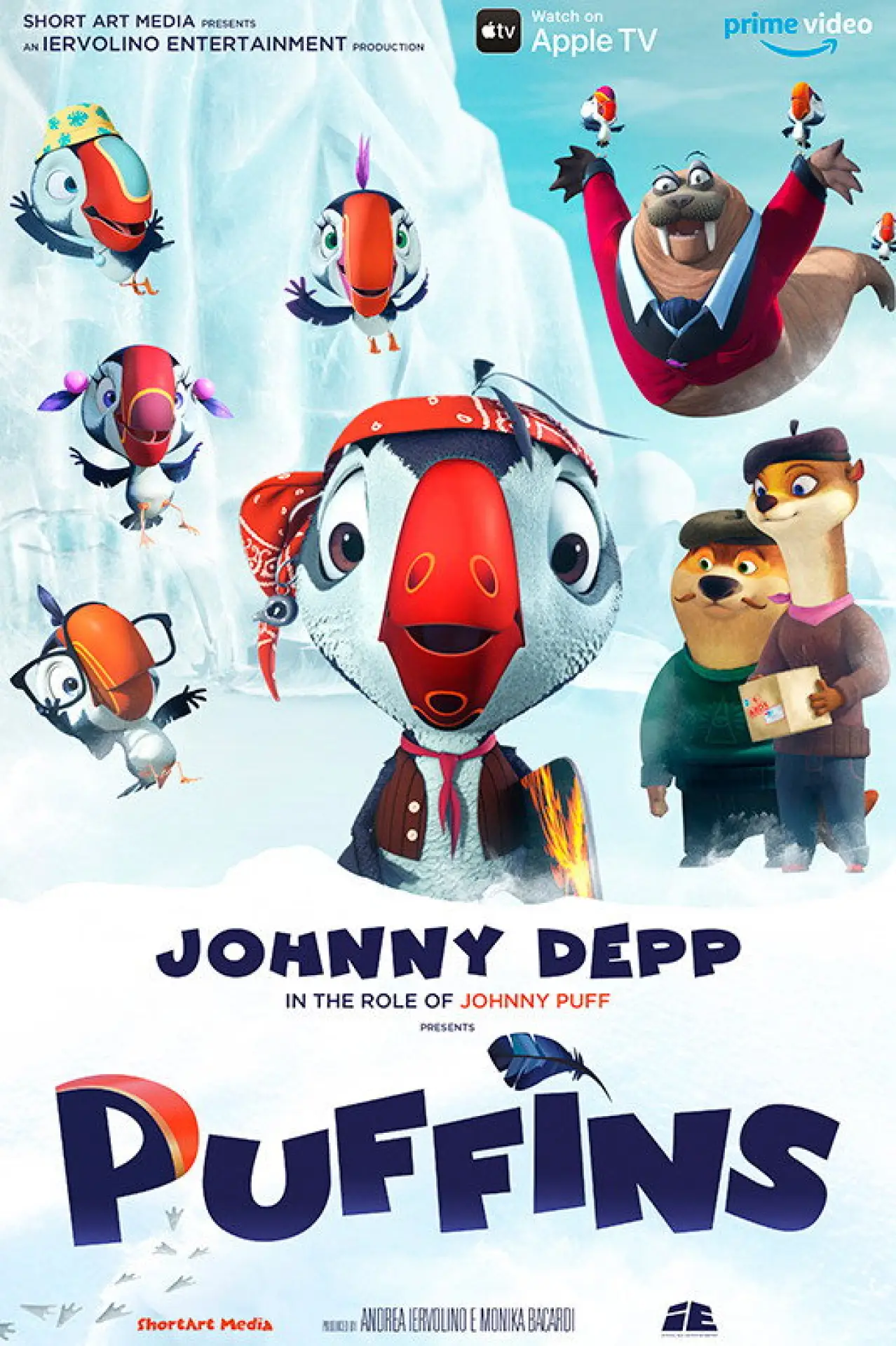 Plakat serialu "Puffins"