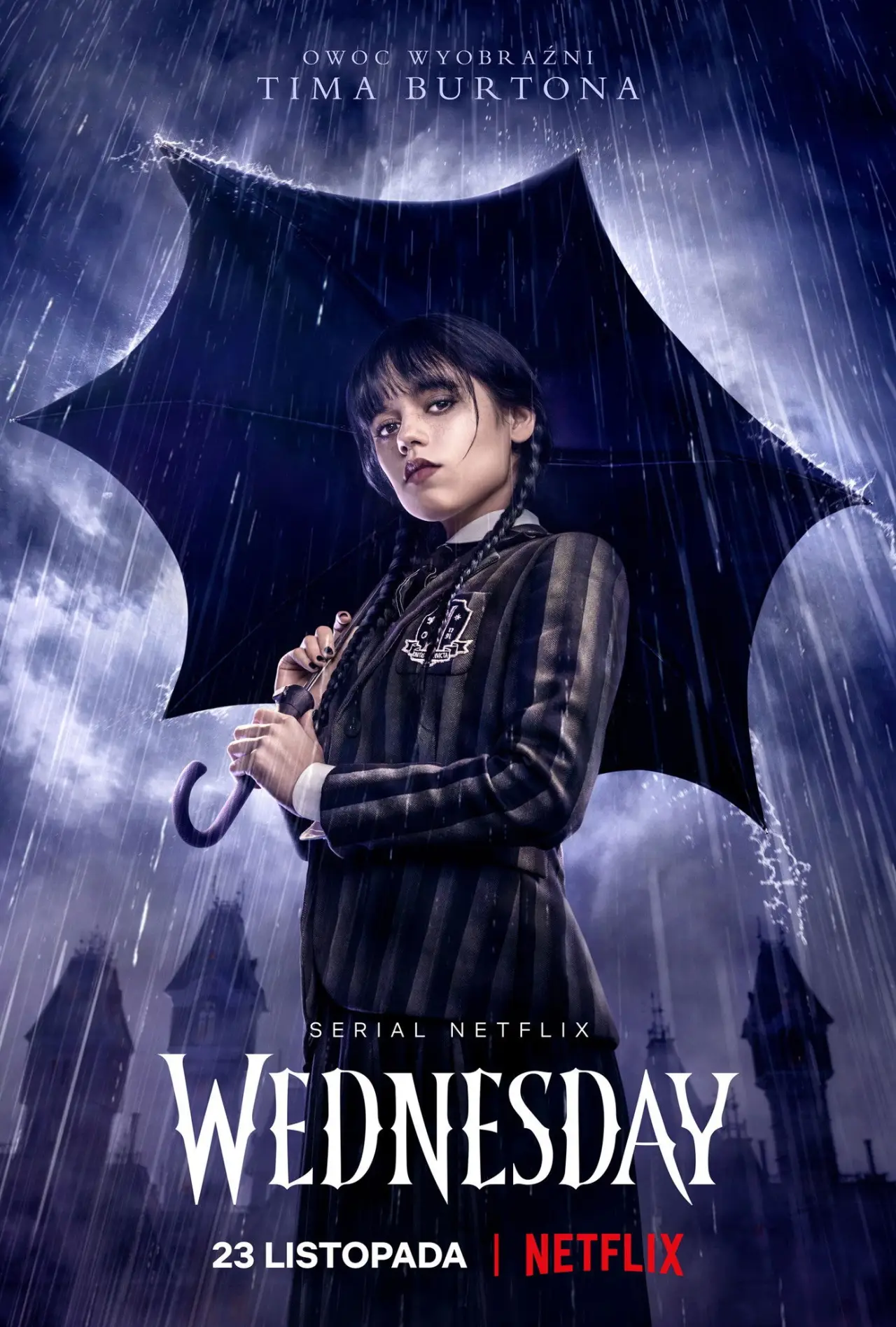 Постер к сериалу "Wednesday"