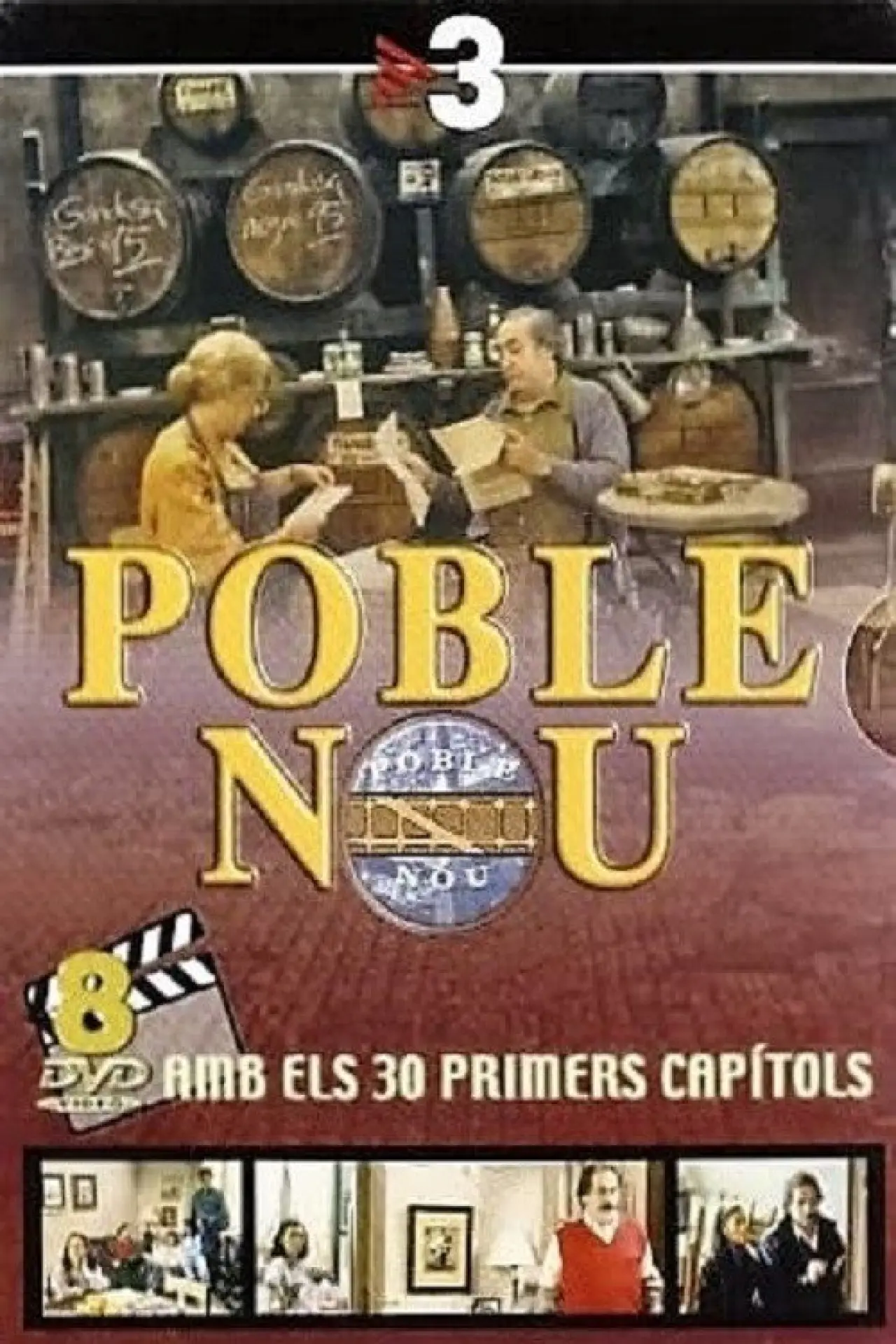 Plakat serialu "Poblenou"