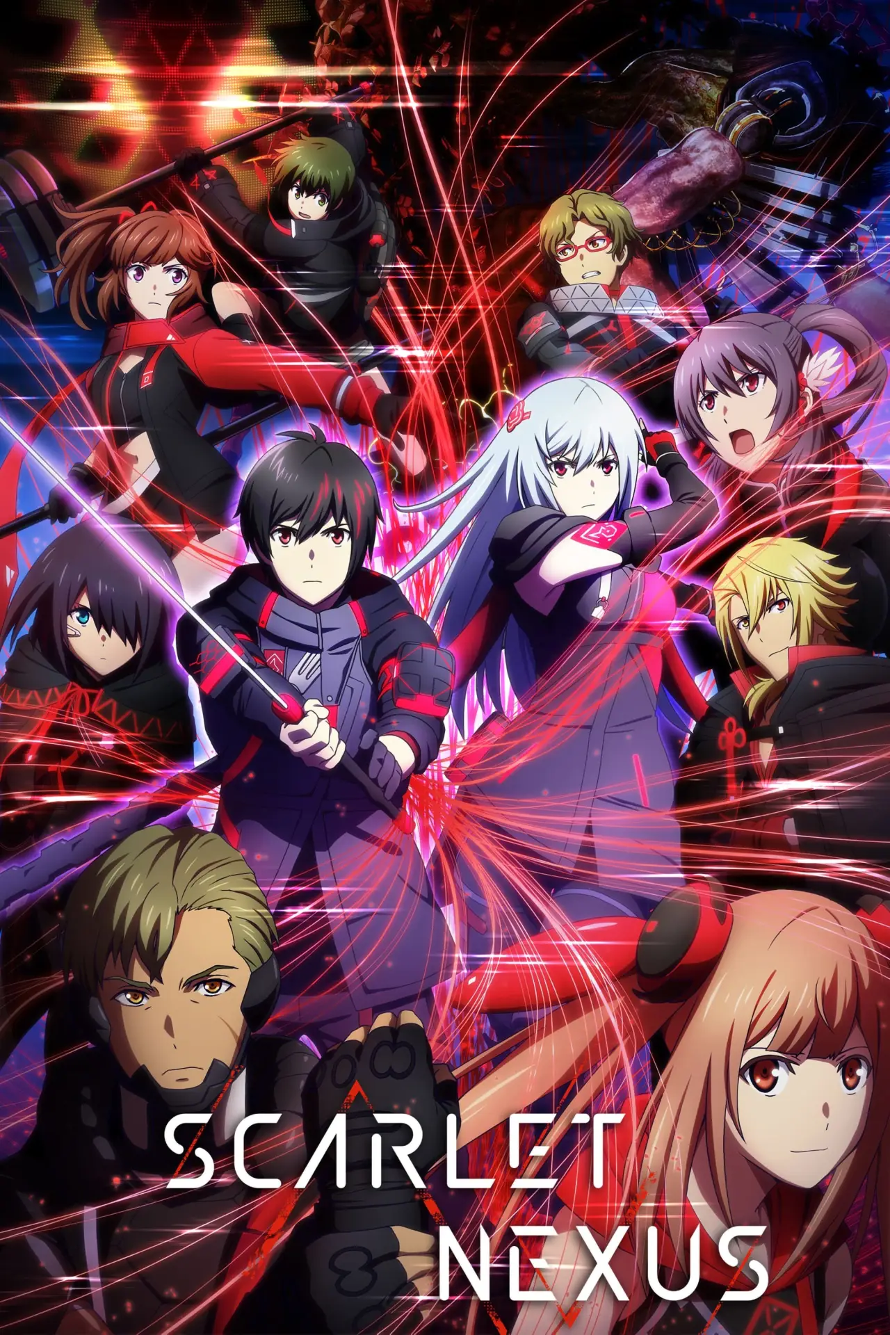 Plakat serialu "SCARLET NEXUS"