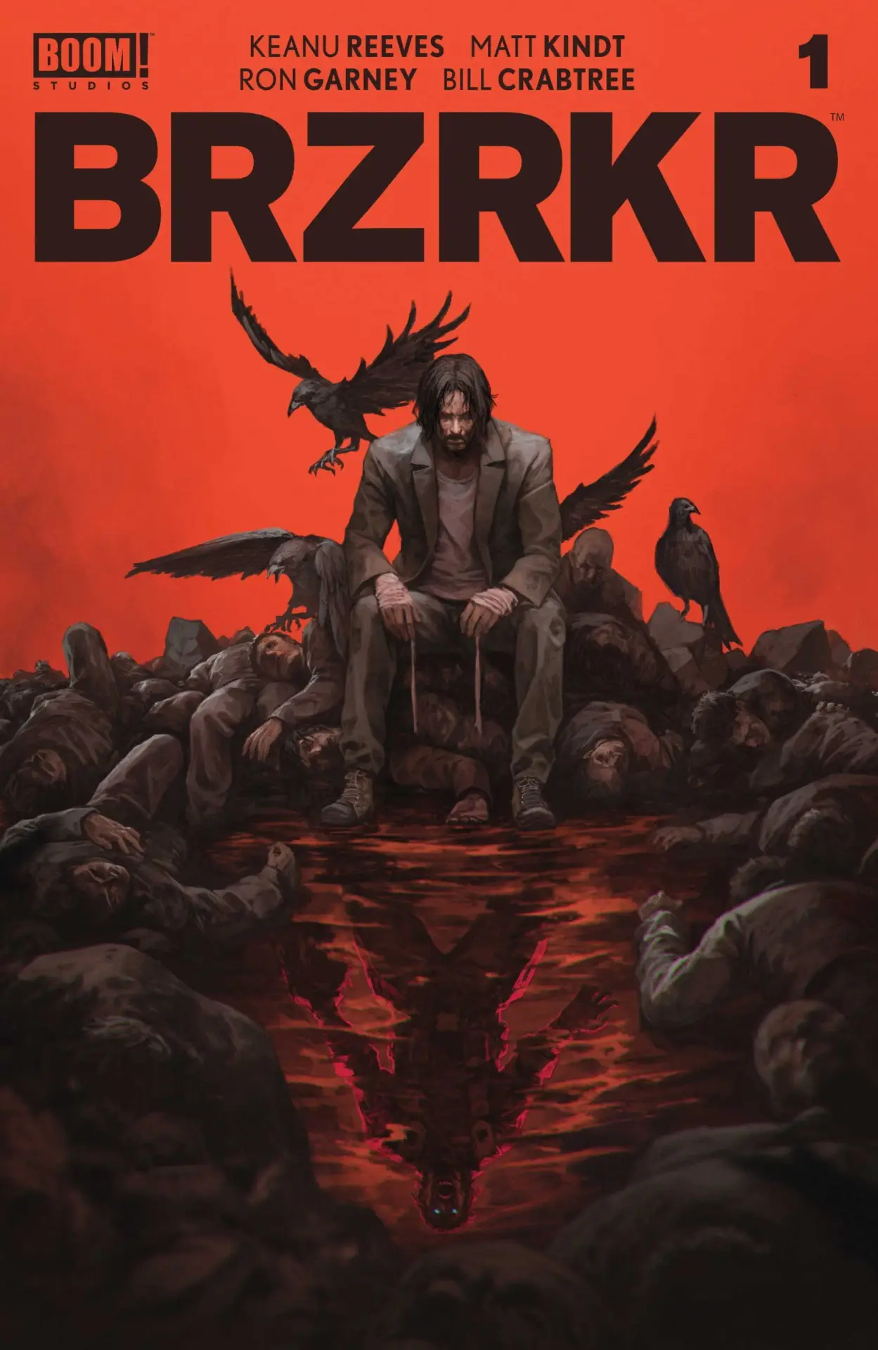 Plakat serialu "BRZRKR"