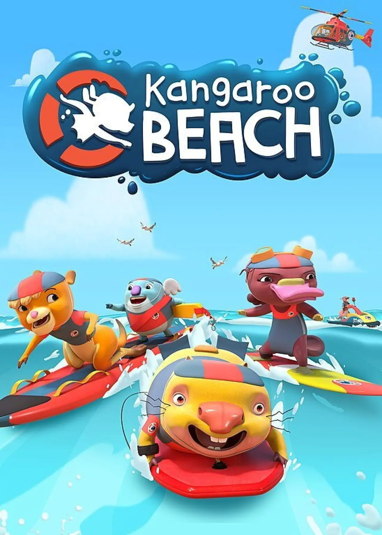 Plakat serialu "Kangaroo Beach"