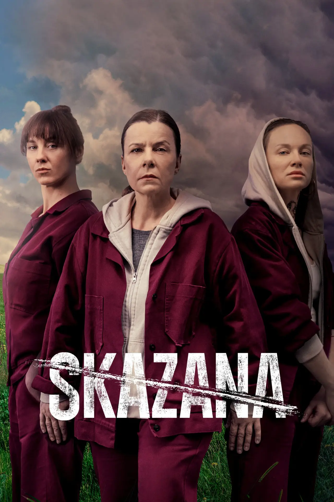 Plakat serialu "Skazana"